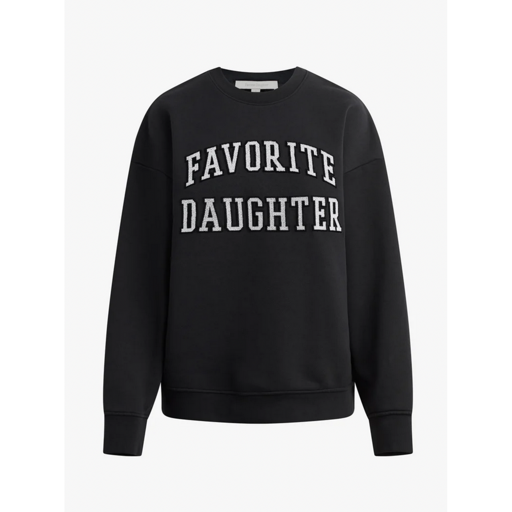 FAVORITE DAUGHTER FAVORITE DAUGHTER THE COLLEGIATE EMBROIDERY SWEATSHIRT