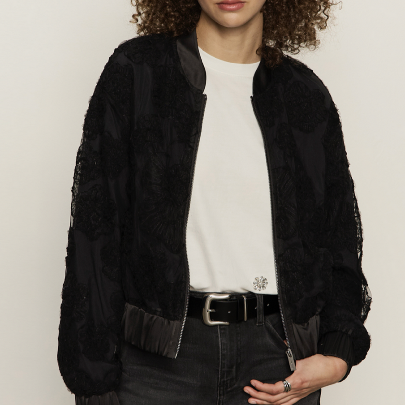 SANCTUARY SANCTUARY ROSY PARTY BOMBER