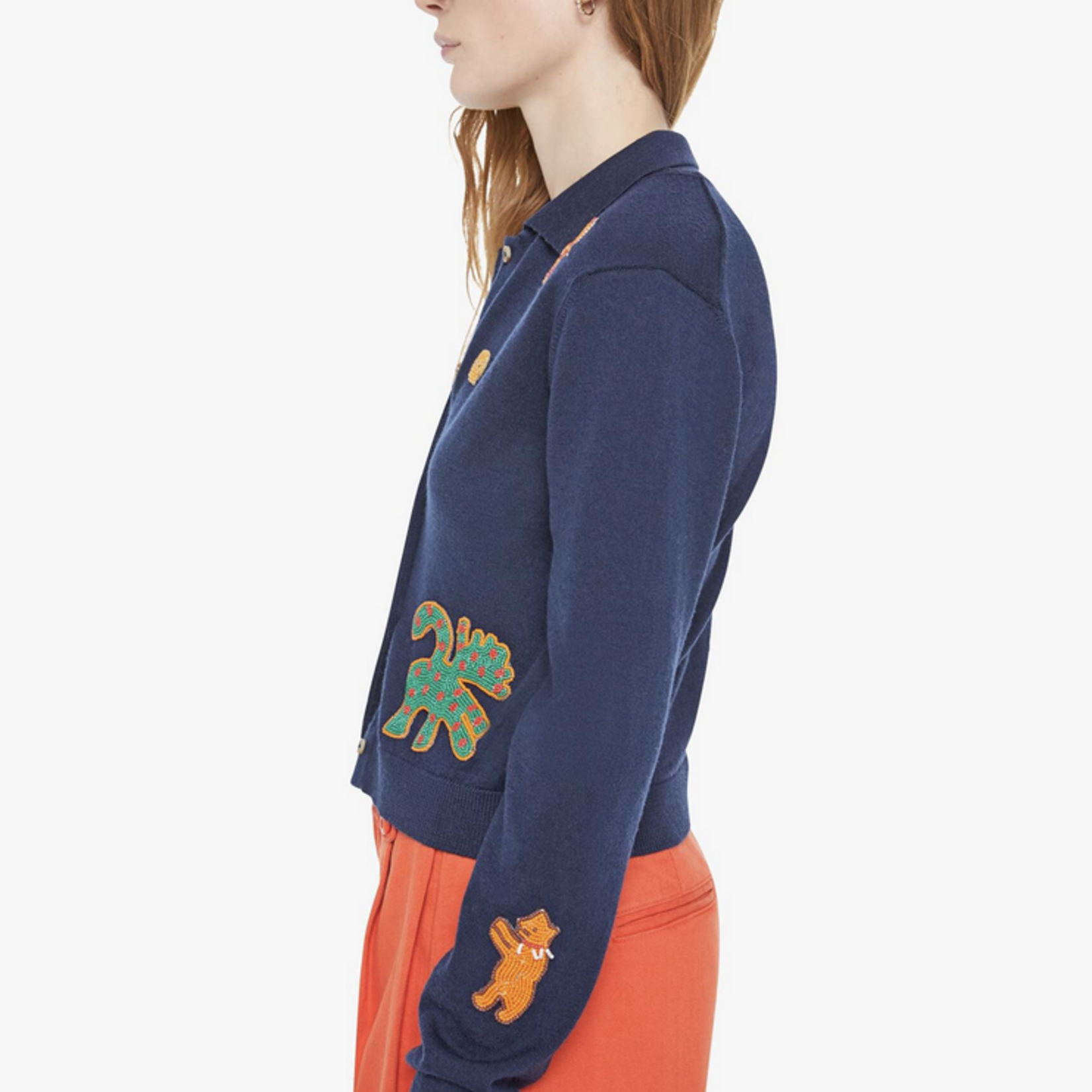 MOTHER MOTHER RACQUET CARDIGAN