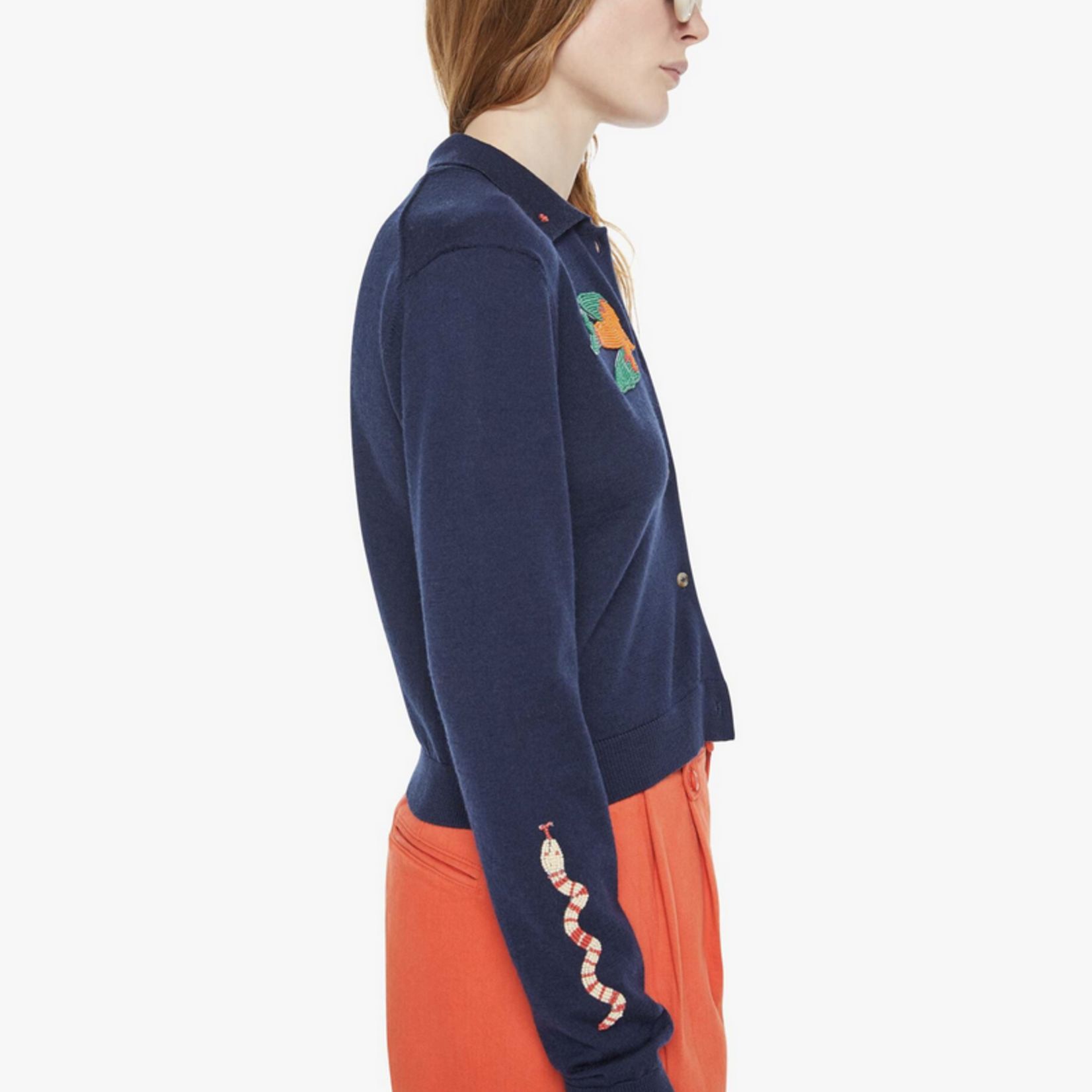 MOTHER MOTHER RACQUET CARDIGAN