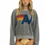 AVIATOR NATION AVIATOR NATION LOGO CREW RELAXED