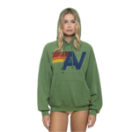 MOTHER AVIATOR NATION LOGO PULLOVER HOODIE RELAXED
