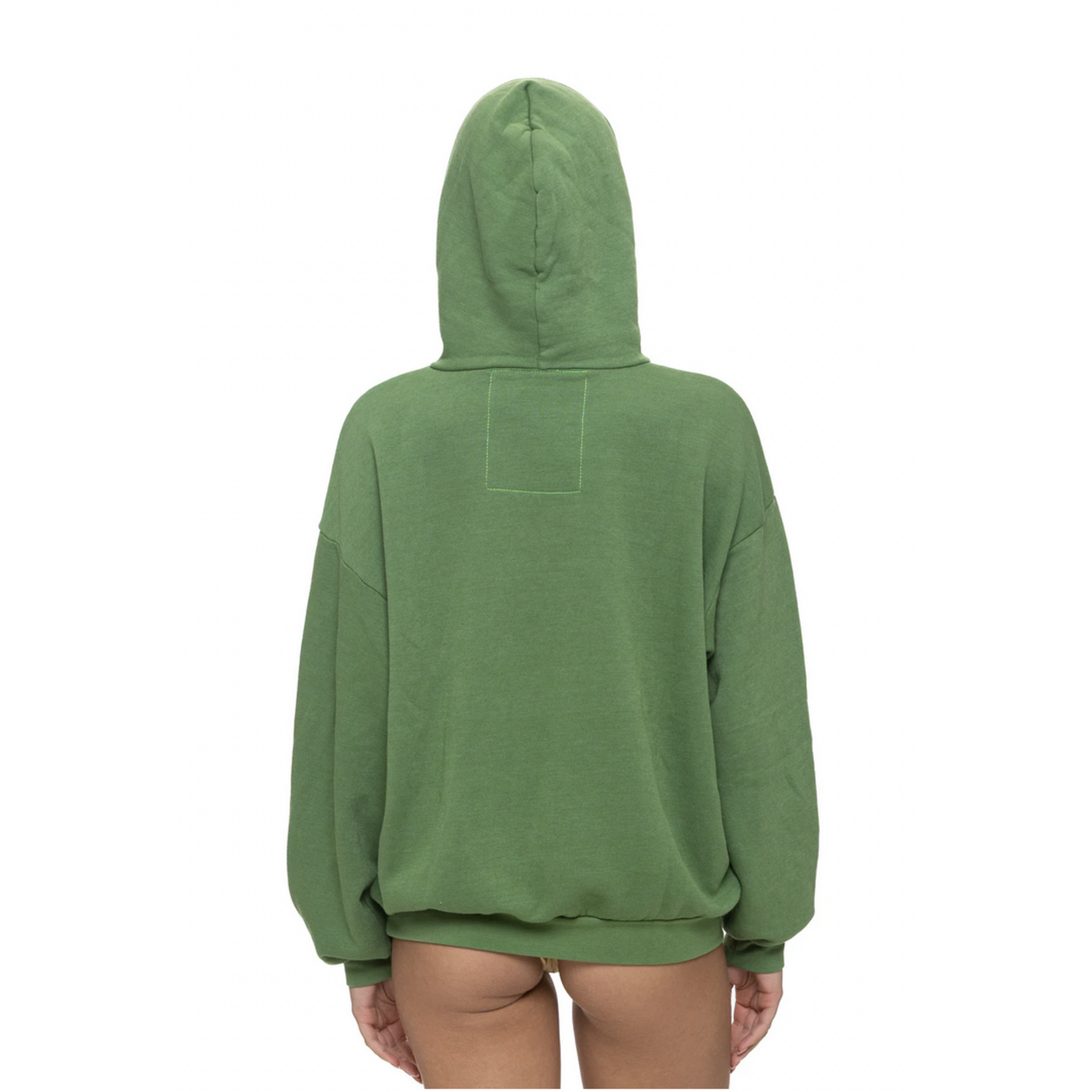 MOTHER AVIATOR NATION LOGO PULLOVER HOODIE RELAXED