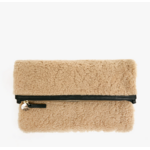 CLARE V. CLARE V. FOLDOVER CLUTCH SHEARLING