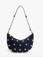 CLARE V. CLARE V. LUNE SUEDE W/STUDS