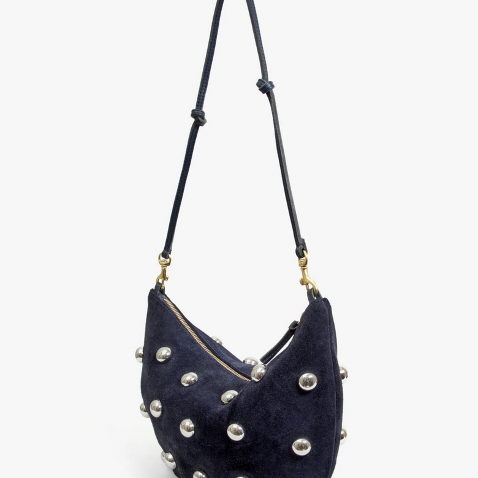 CLARE V. CLARE V. LUNE SUEDE W/STUDS