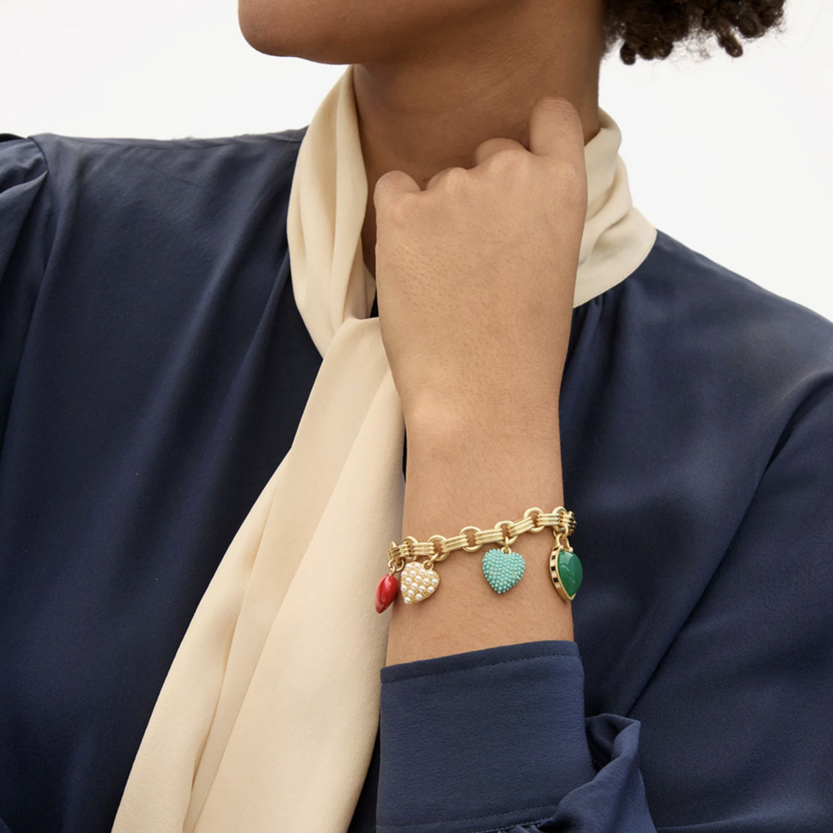 CLARE V. CLARE V. LE HEARTBREAKER BRACELET