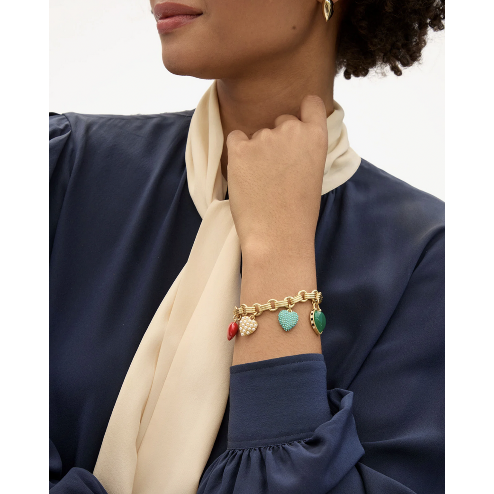 CLARE V. CLARE V. LE HEARTBREAKER BRACELET