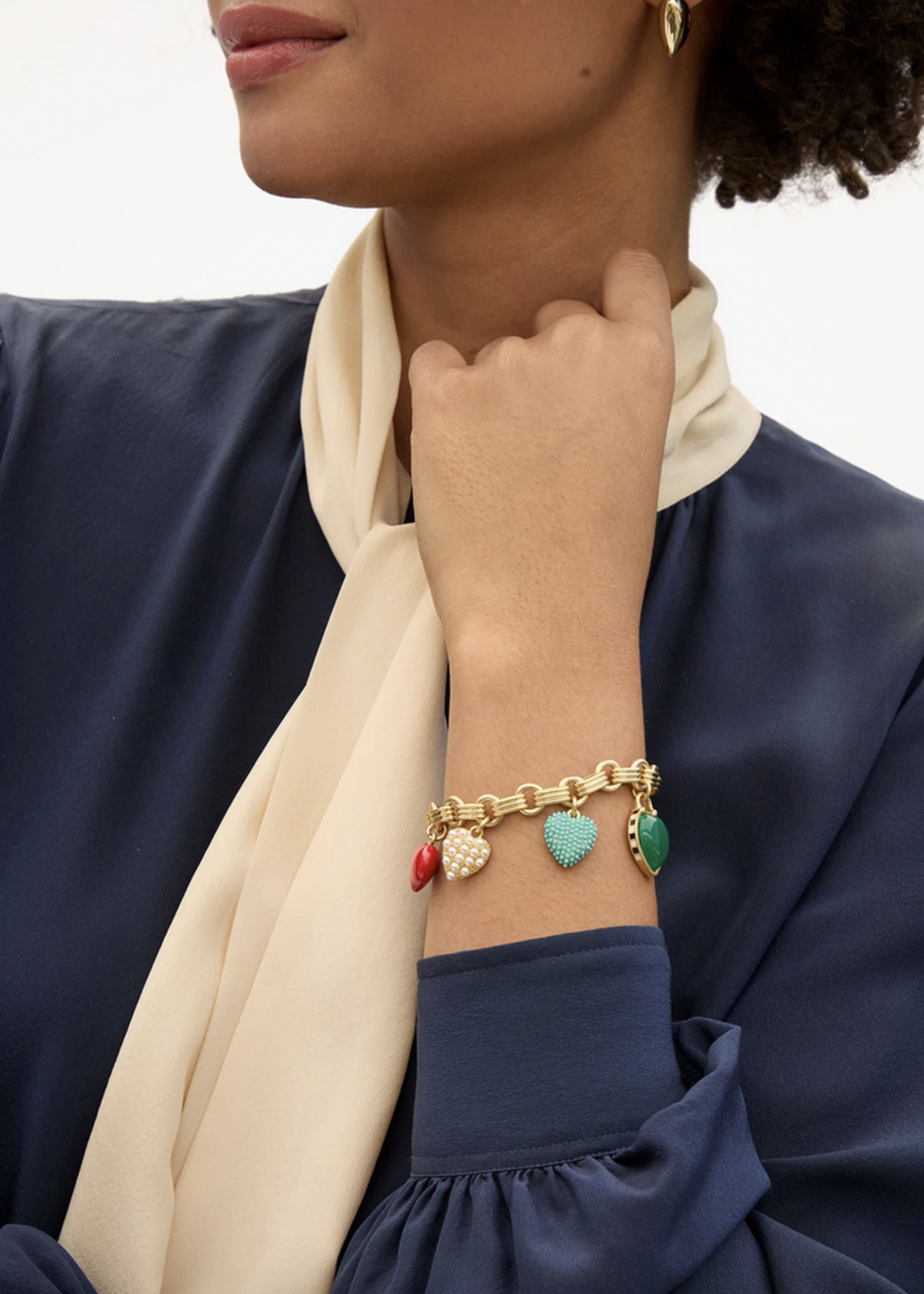 CLARE V. CLARE V. LE HEARTBREAKER BRACELET