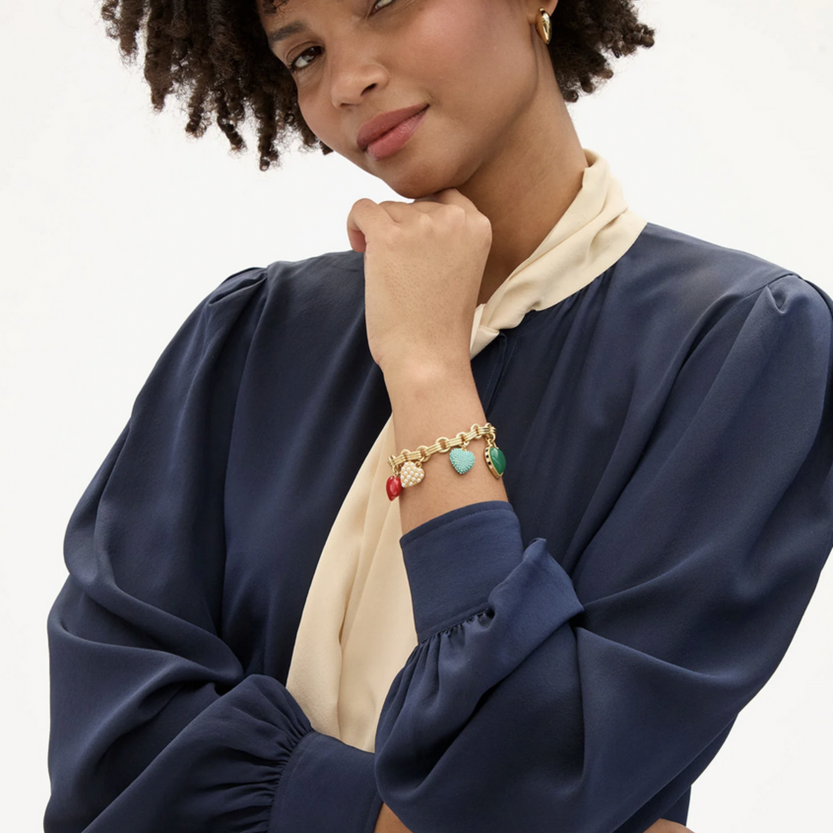 CLARE V. CLARE V. LE HEARTBREAKER BRACELET