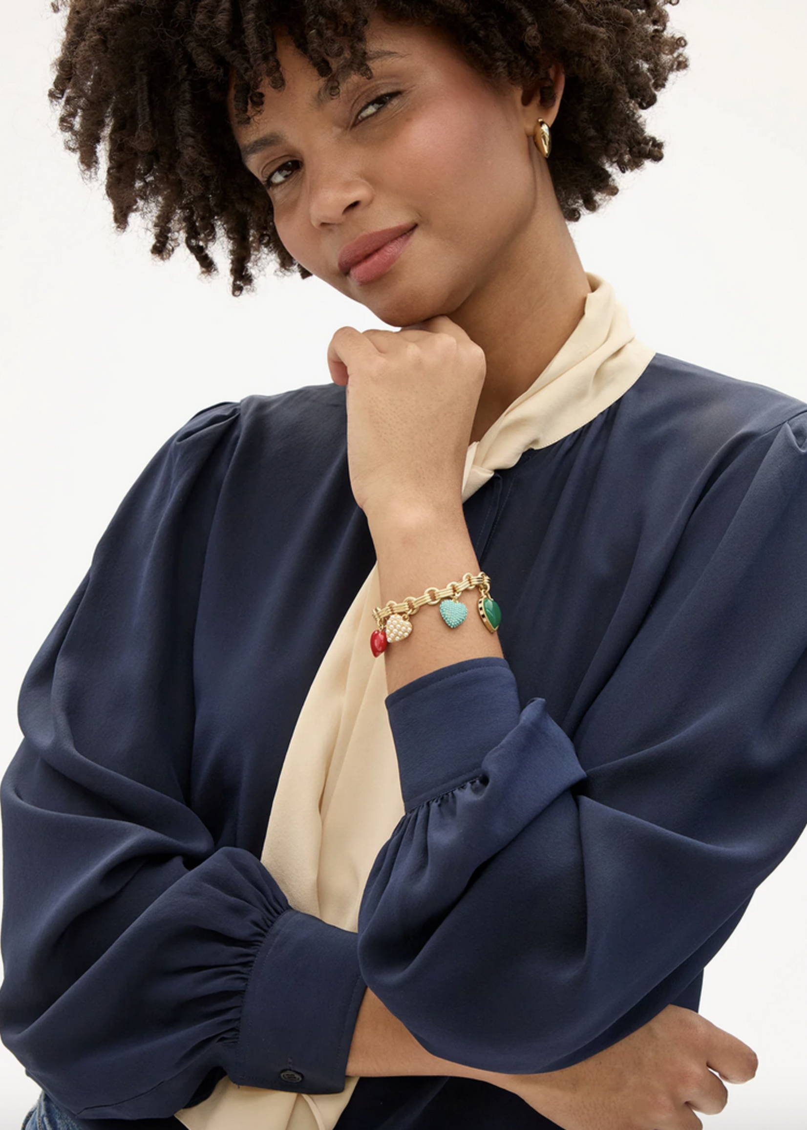 CLARE V. CLARE V. LE HEARTBREAKER BRACELET