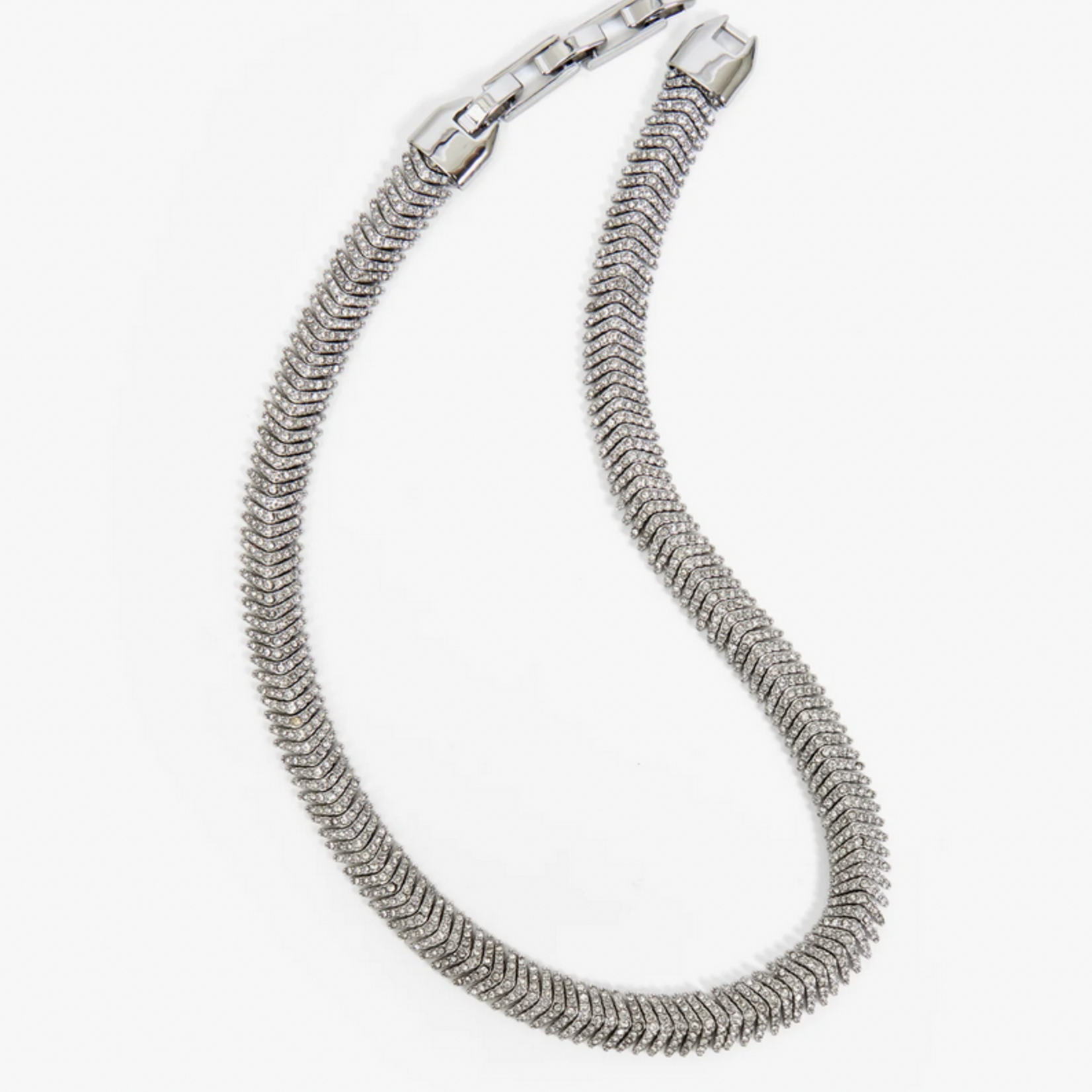 CLARE V. CLARE V. HERRINGBONE COLLAR