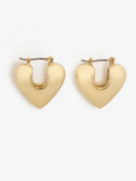 CLARE V. CLARE V. MYLAR HEART HOOPS
