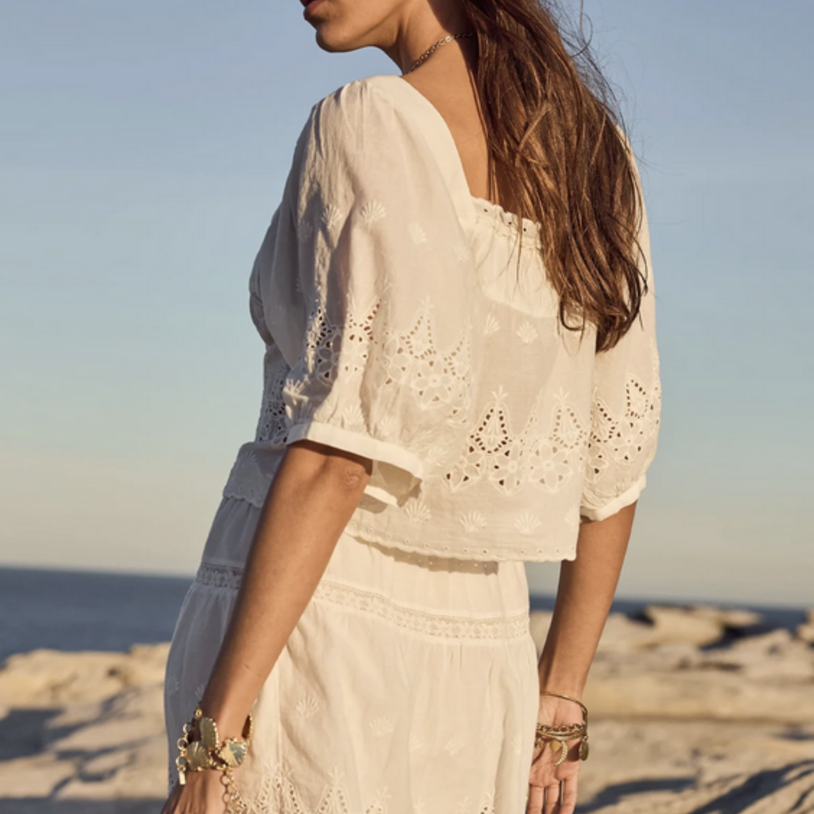 SPELL SPELL MAIDEN LACE BLOUSE