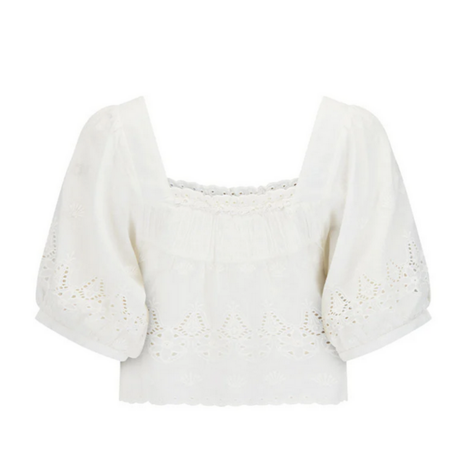 SPELL SPELL MAIDEN LACE BLOUSE