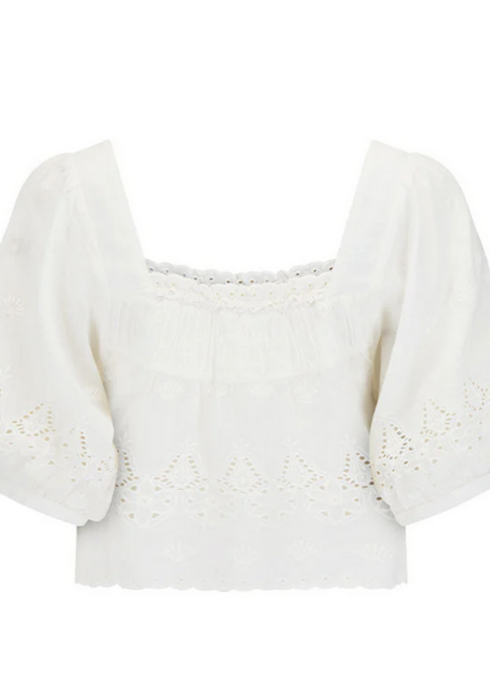 SPELL SPELL MAIDEN LACE BLOUSE