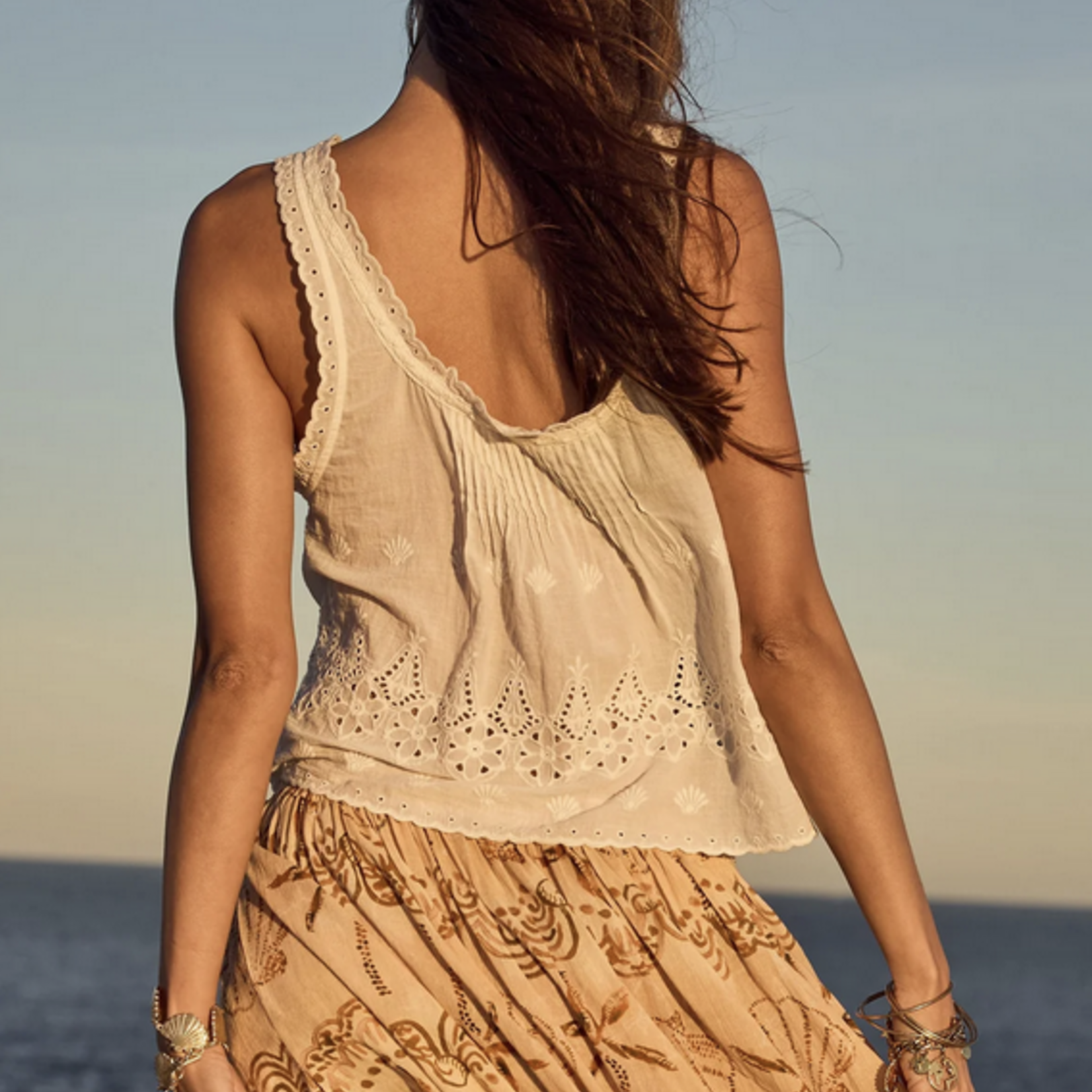 SPELL SPELL MAIDEN LACE CAMI