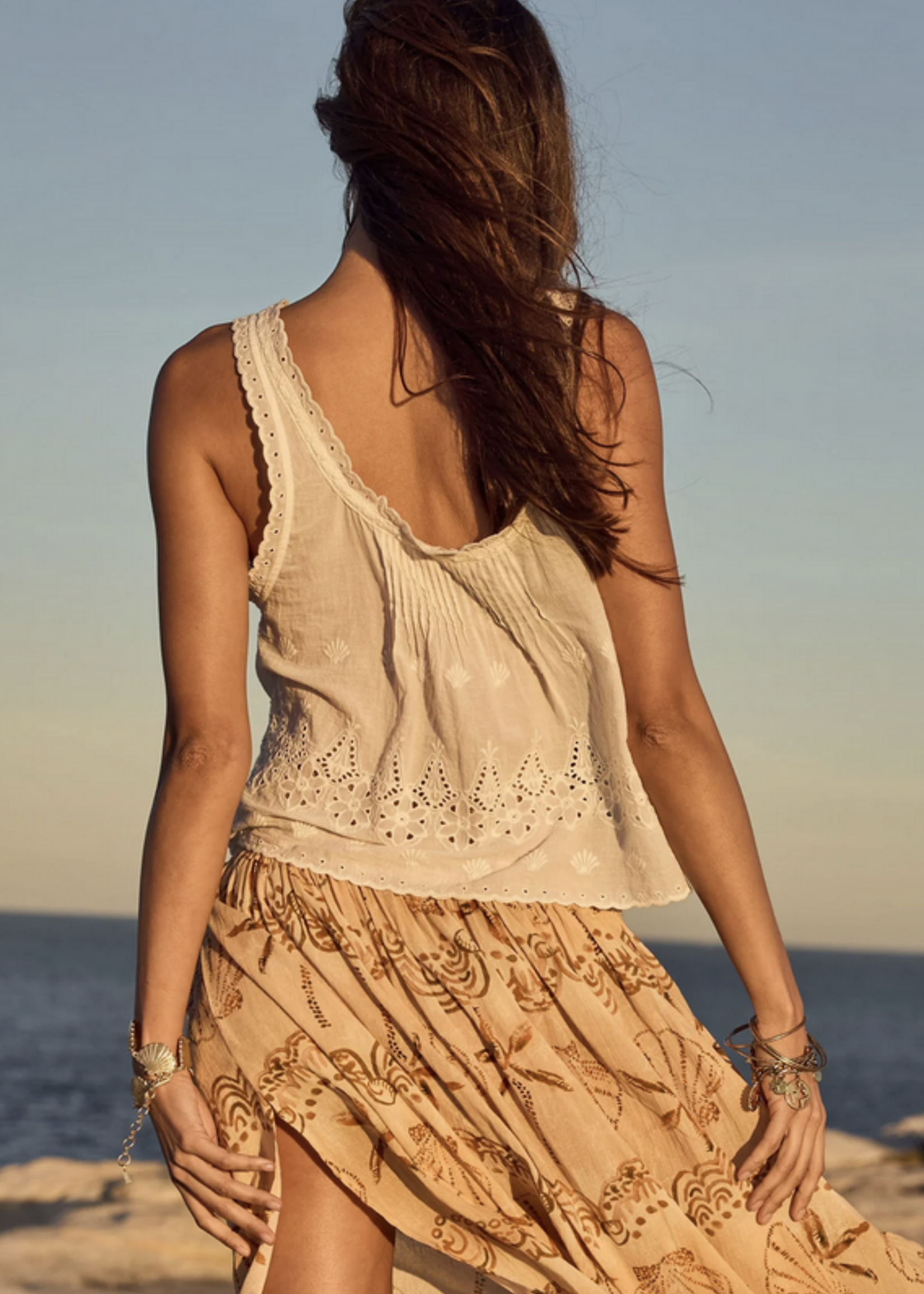 SPELL SPELL MAIDEN LACE CAMI