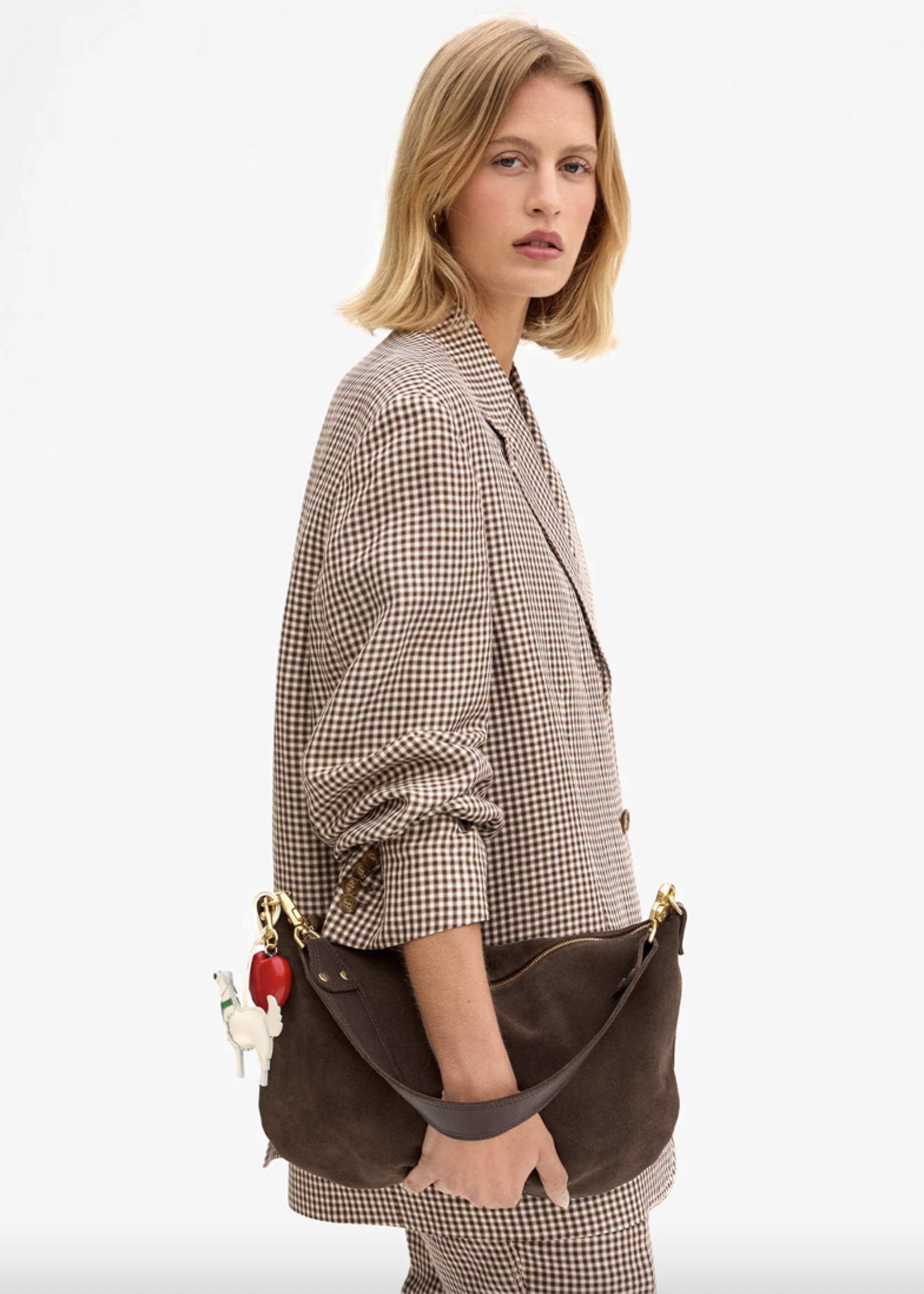 CLARE V. CLARE V. MOYEN MESSENGER - SUEDE