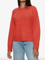 SANCTUARY SANCTUARY FEMME OPENWORK SWEATER