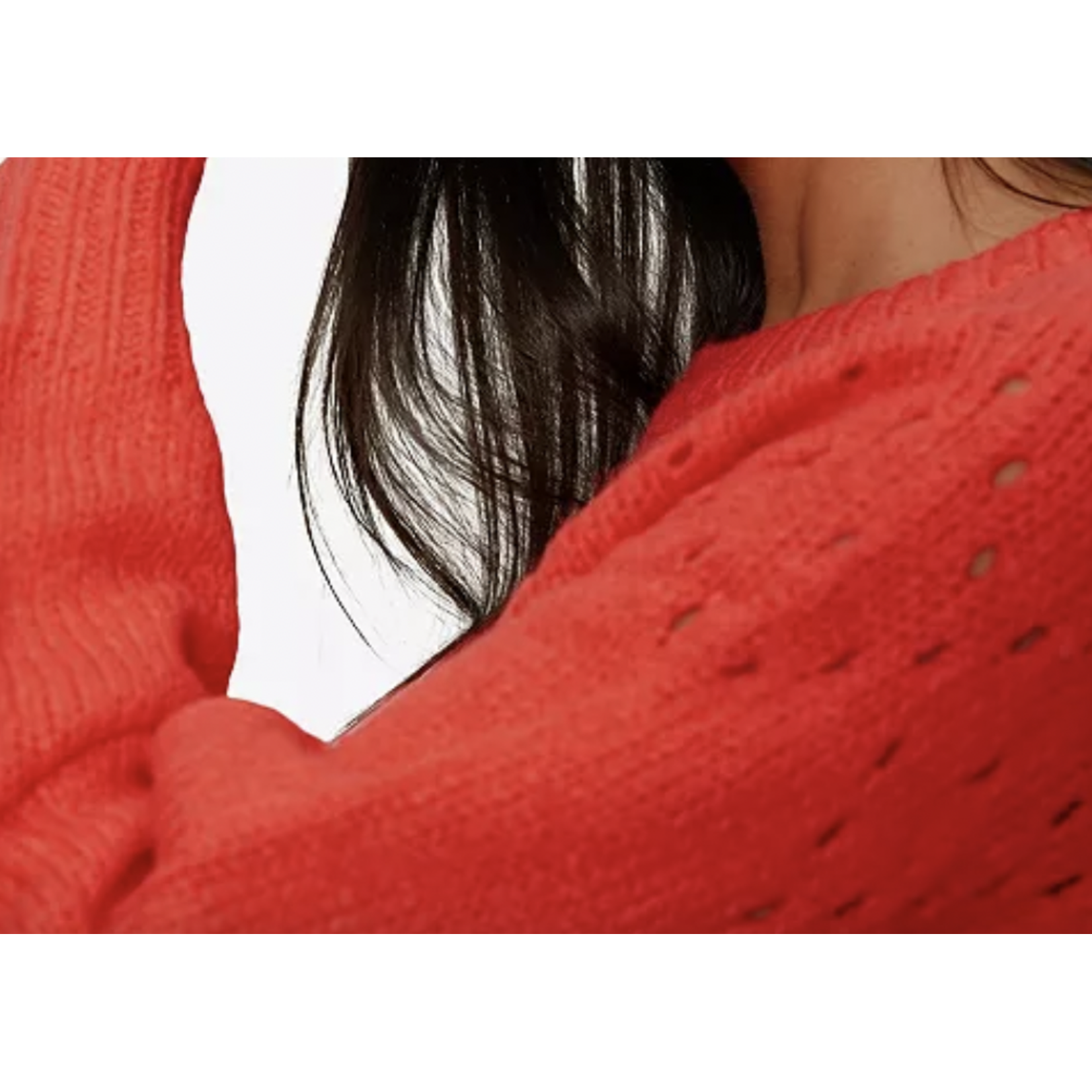 SANCTUARY SANCTUARY FEMME OPENWORK SWEATER
