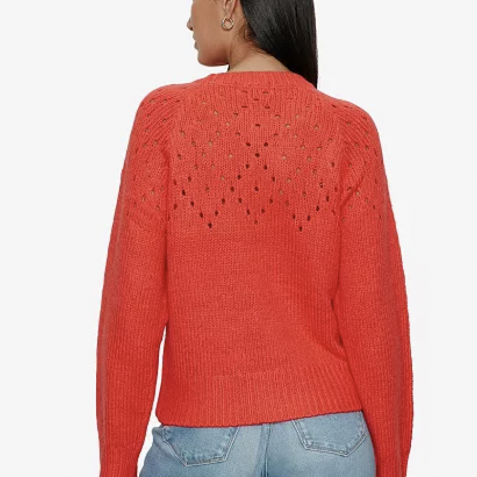 SANCTUARY SANCTUARY FEMME OPENWORK SWEATER