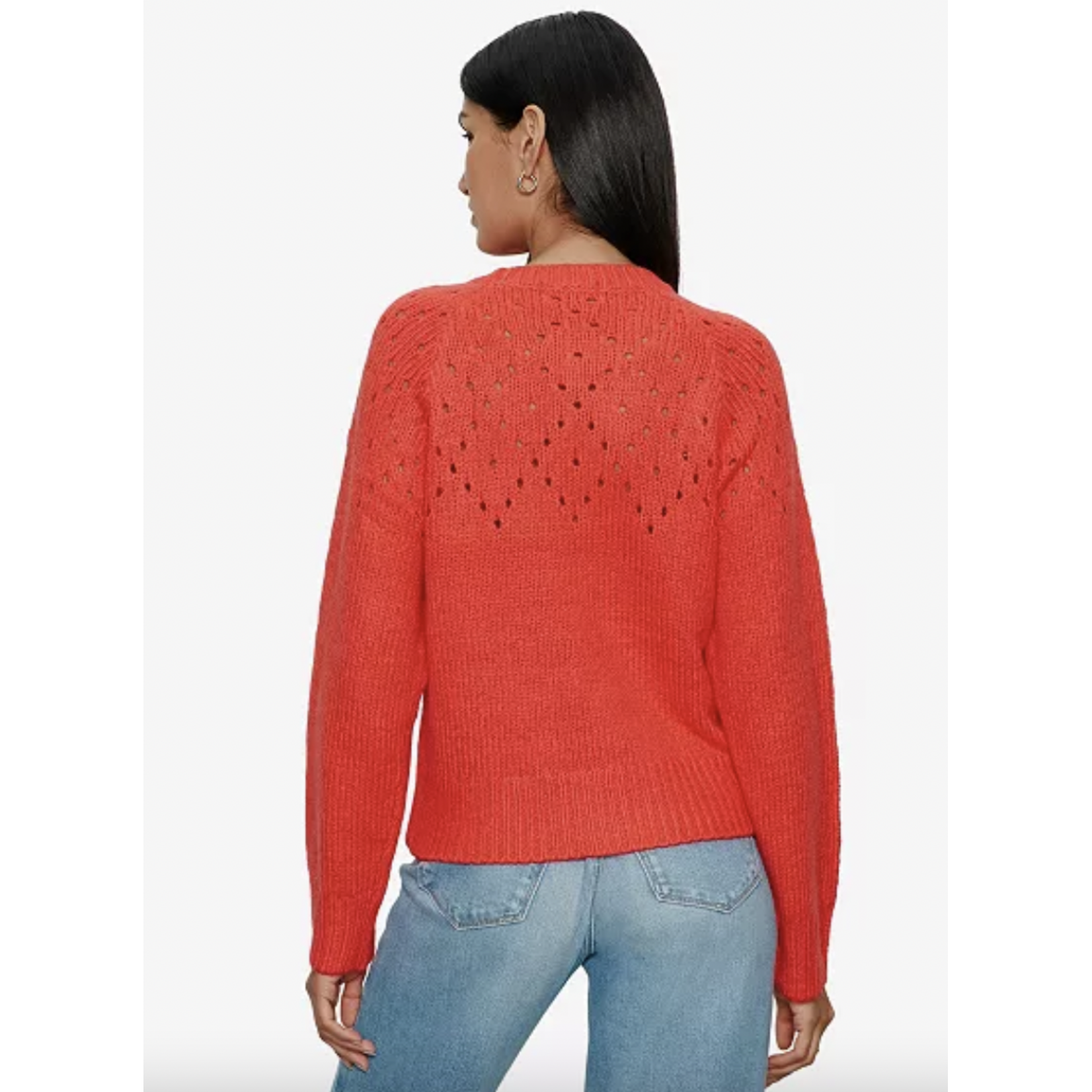 SANCTUARY SANCTUARY FEMME OPENWORK SWEATER
