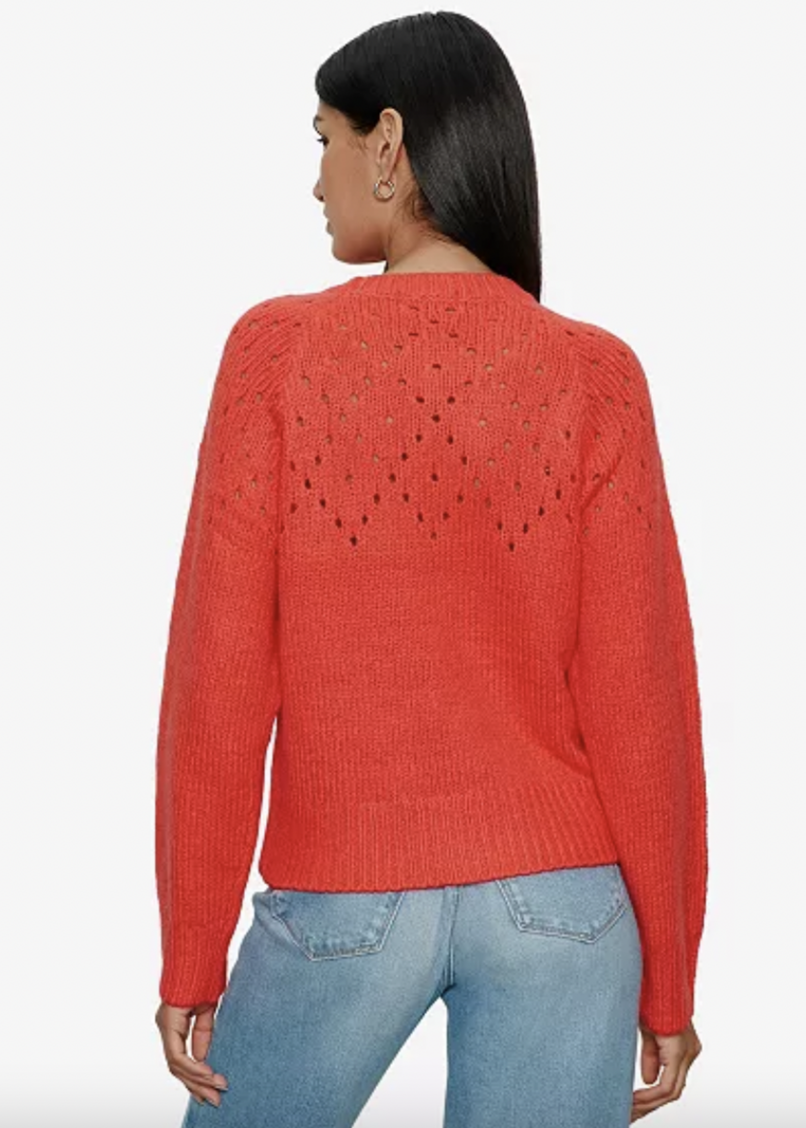 SANCTUARY SANCTUARY FEMME OPENWORK SWEATER