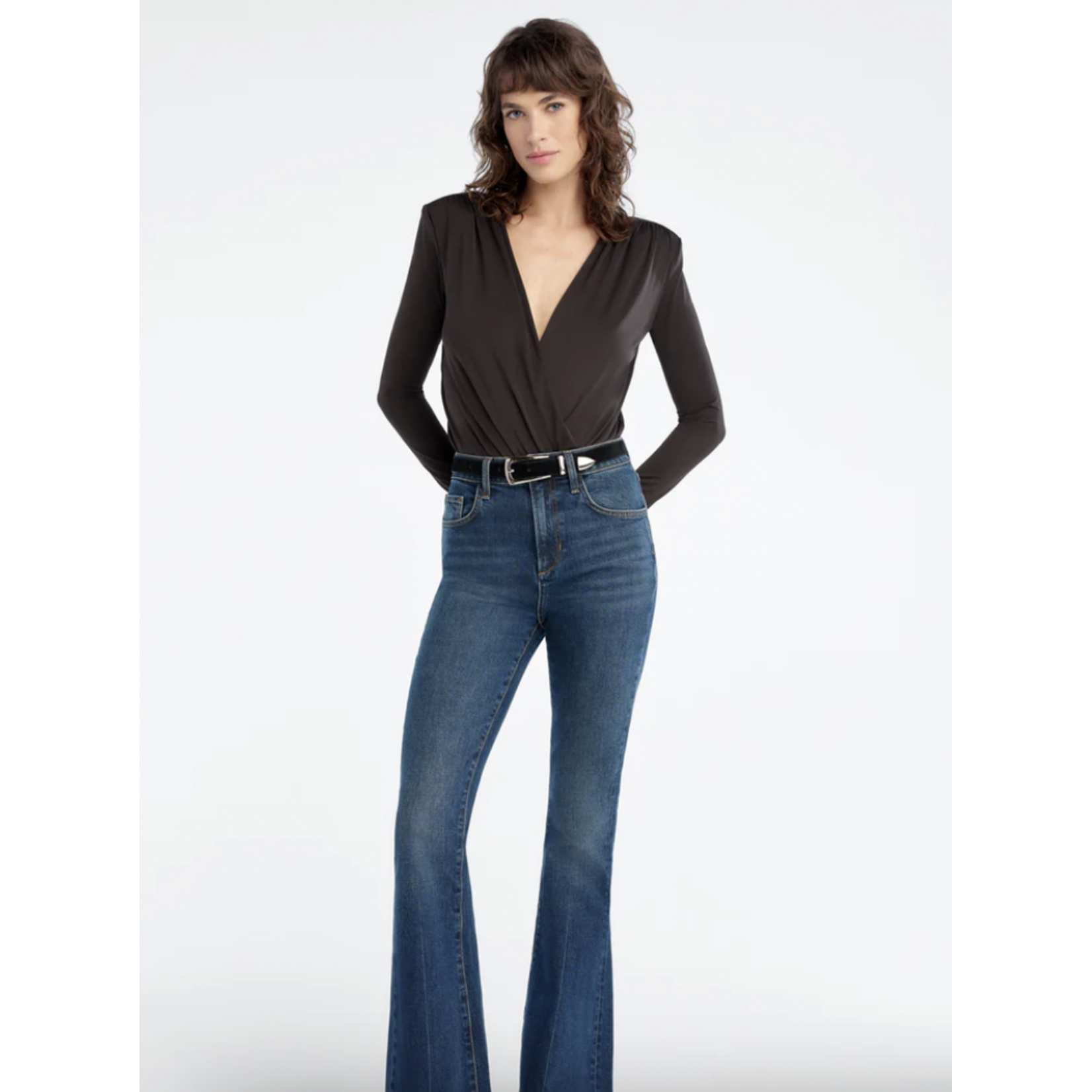 FAVORITE DAUGHTER FAVORITE DAUGHTER SLINKY DATE BLOUSE