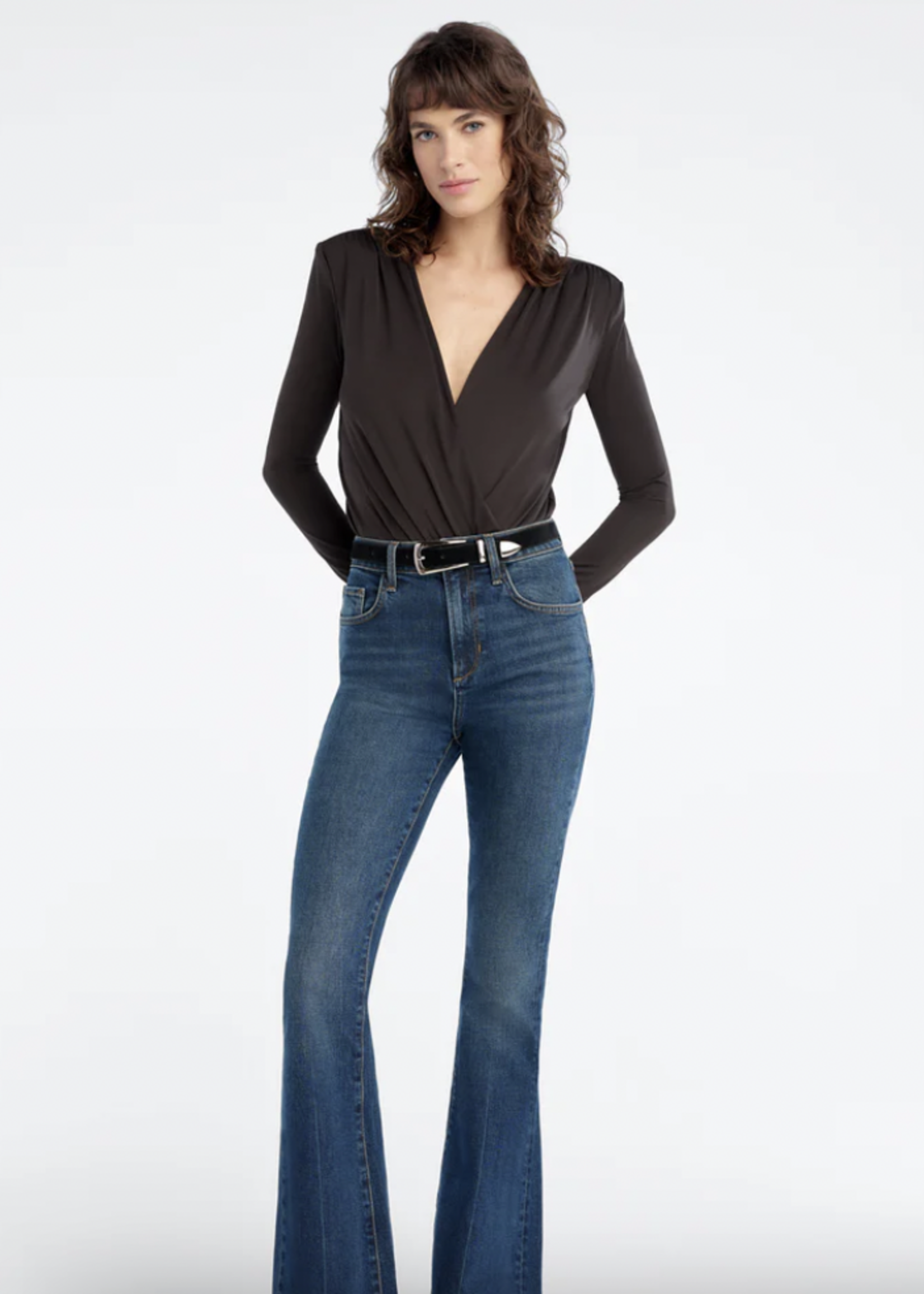 FAVORITE DAUGHTER FAVORITE DAUGHTER SLINKY DATE BLOUSE