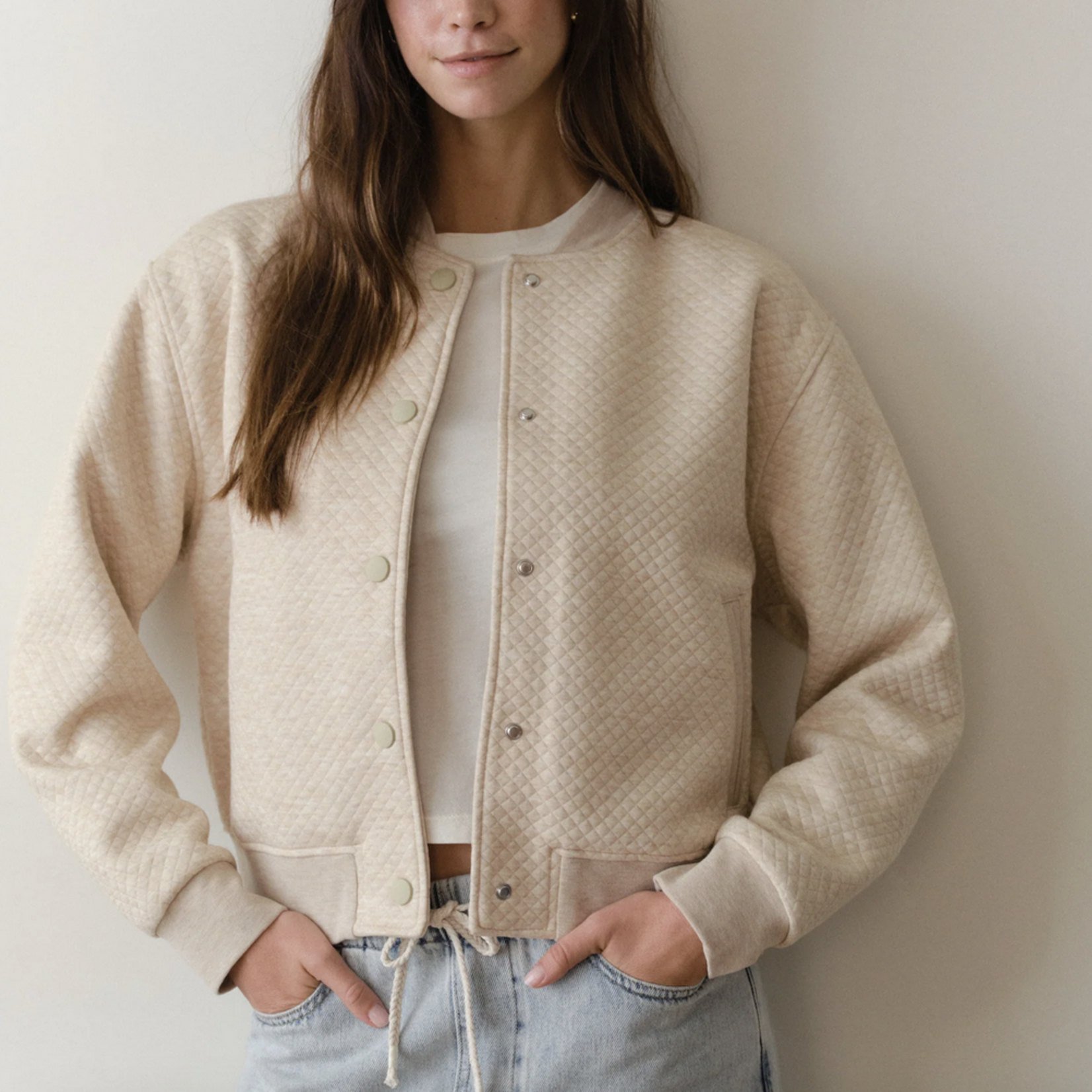 MARINE LAYER MARINE LAYER CORBET QUILTED BOMBER