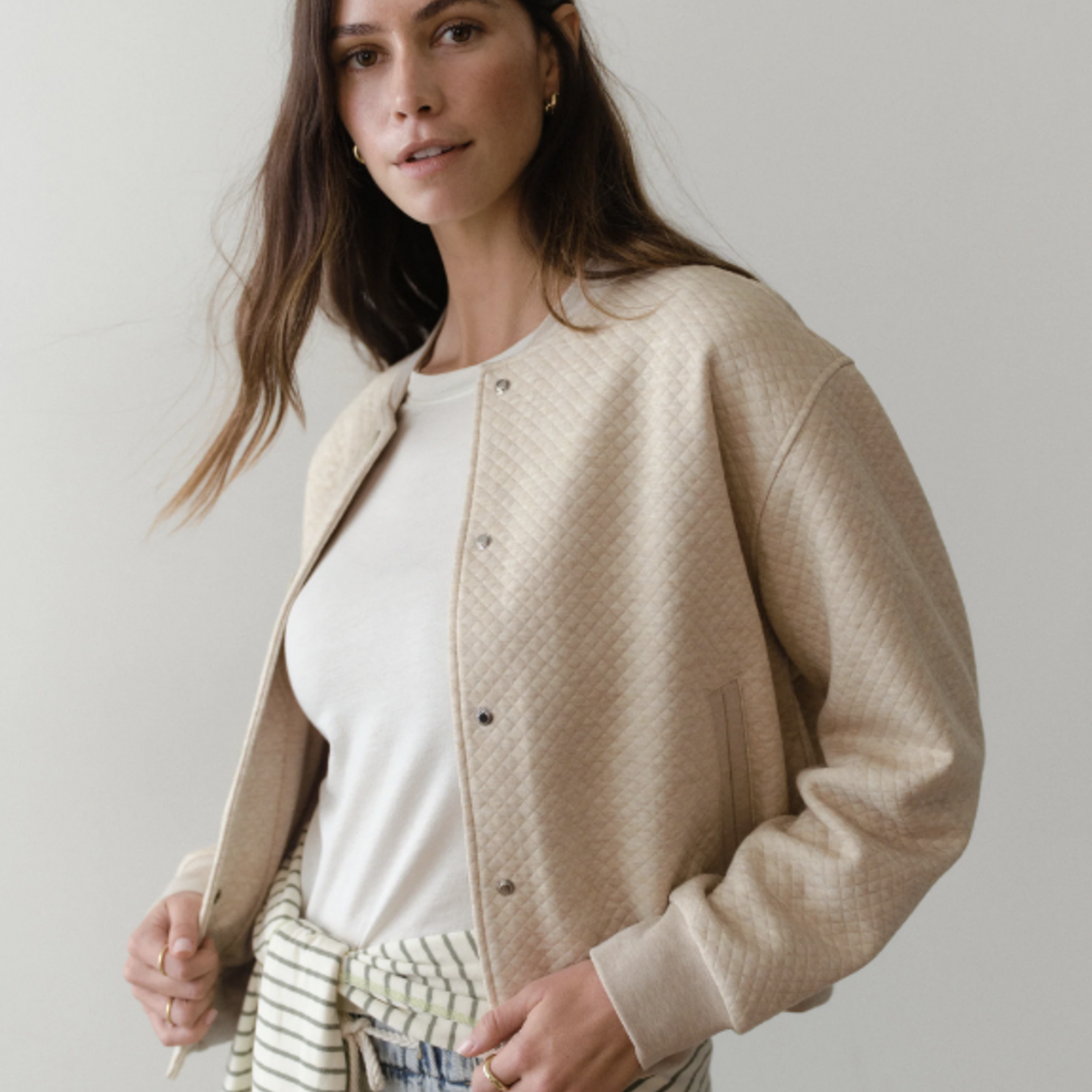 MARINE LAYER MARINE LAYER CORBET QUILTED BOMBER