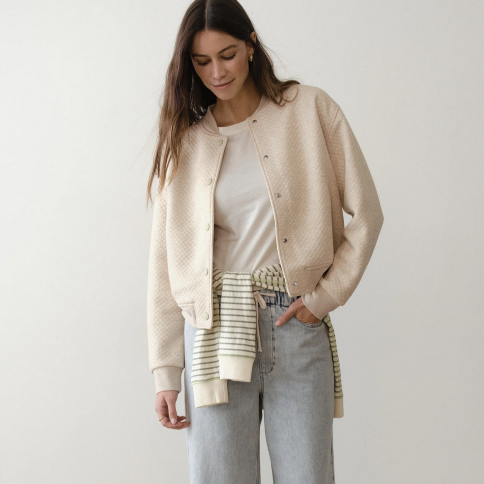 MARINE LAYER MARINE LAYER CORBET QUILTED BOMBER