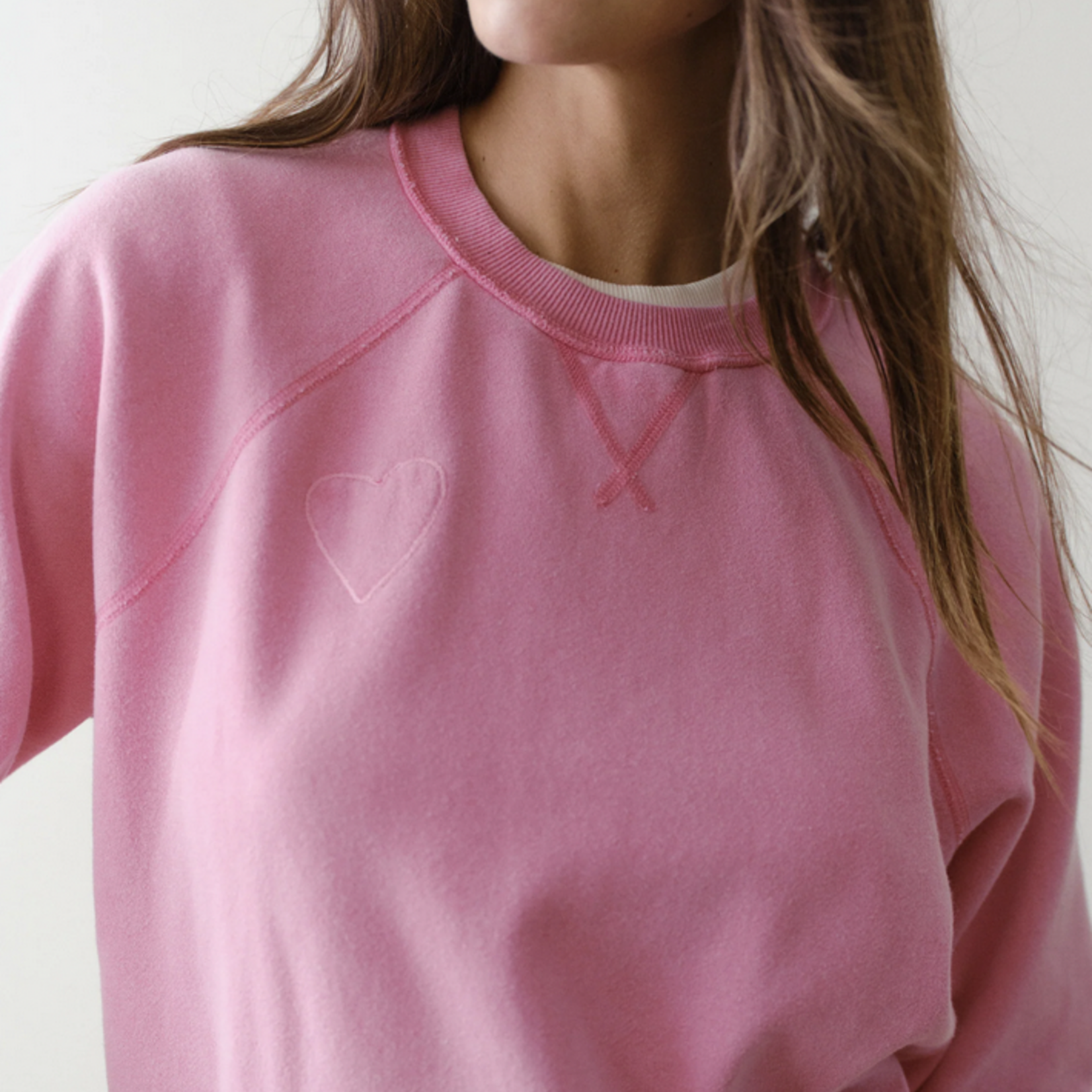 MARINE LAYER MARINE LAYER CLOUD 9 FLEECE REVERSIBLE CREWNECK