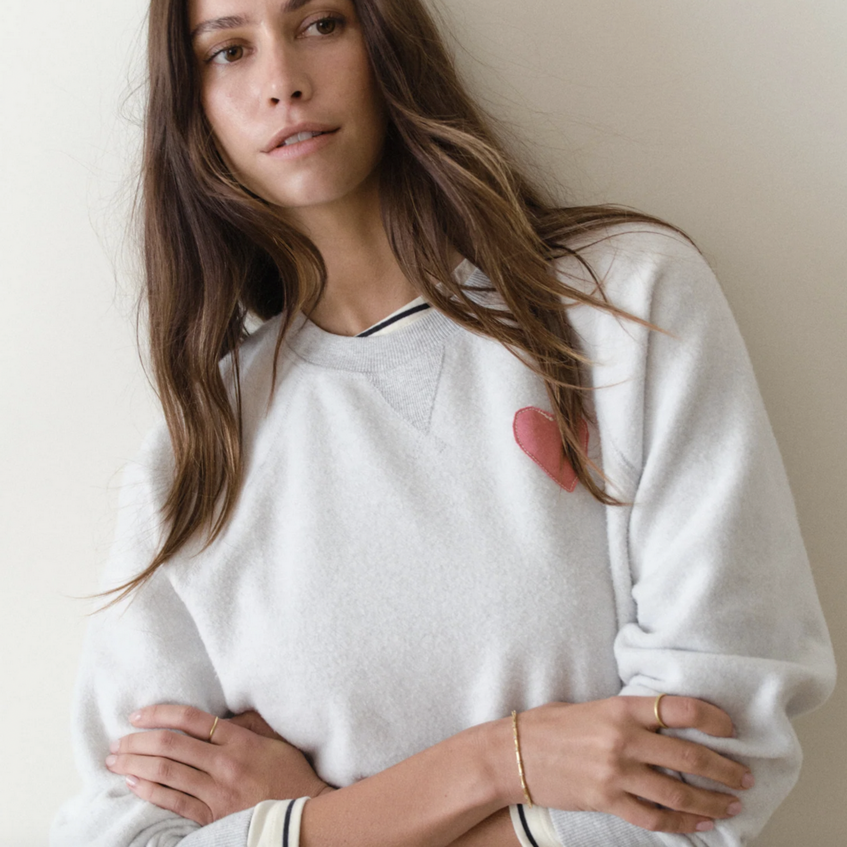 MARINE LAYER MARINE LAYER CLOUD 9 FLEECE REVERSIBLE CREWNECK