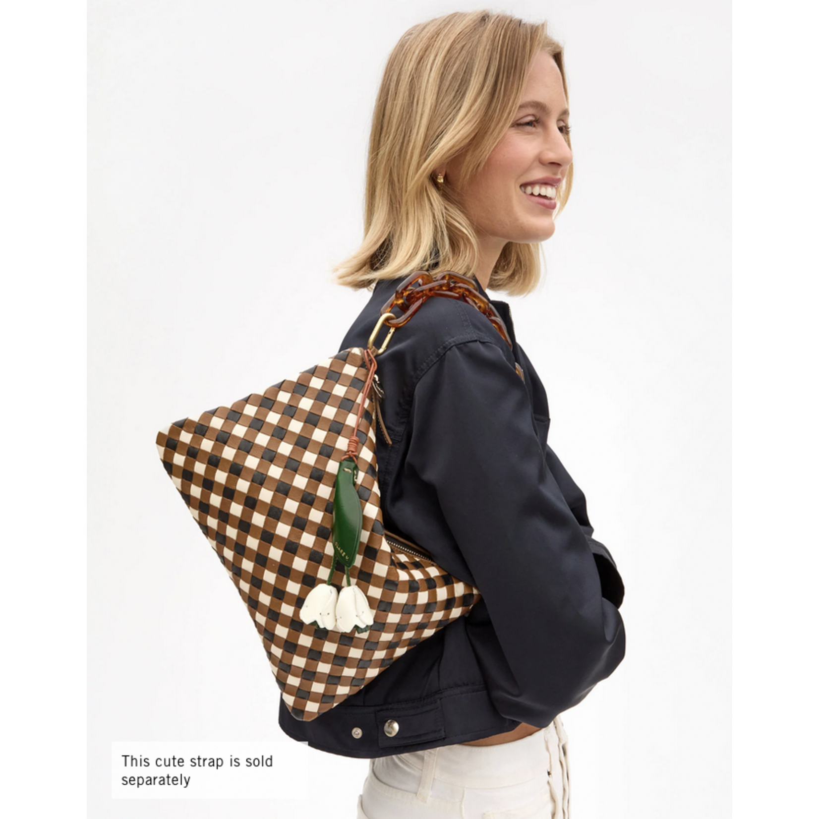 CLARE V. CLARE V. FLAT CLUTCH W/TABS