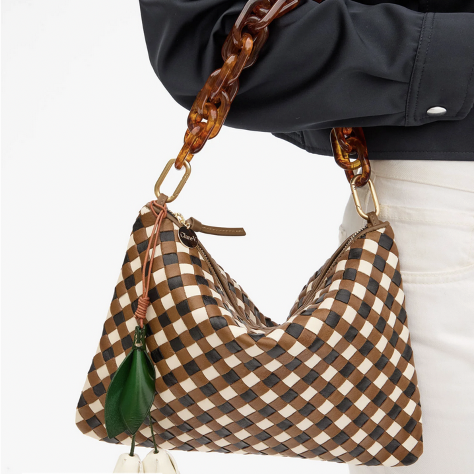 CLARE V. CLARE V. FLAT CLUTCH W/TABS