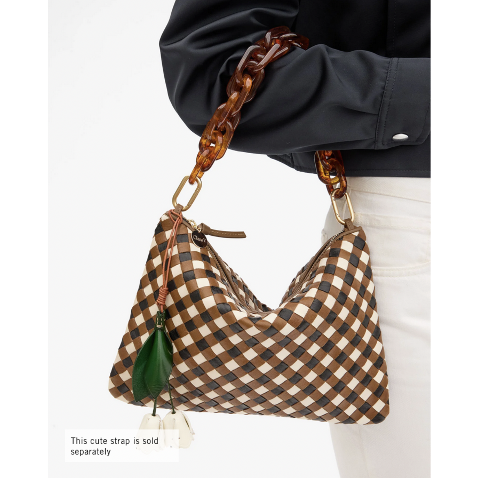 CLARE V. CLARE V. FLAT CLUTCH W/TABS