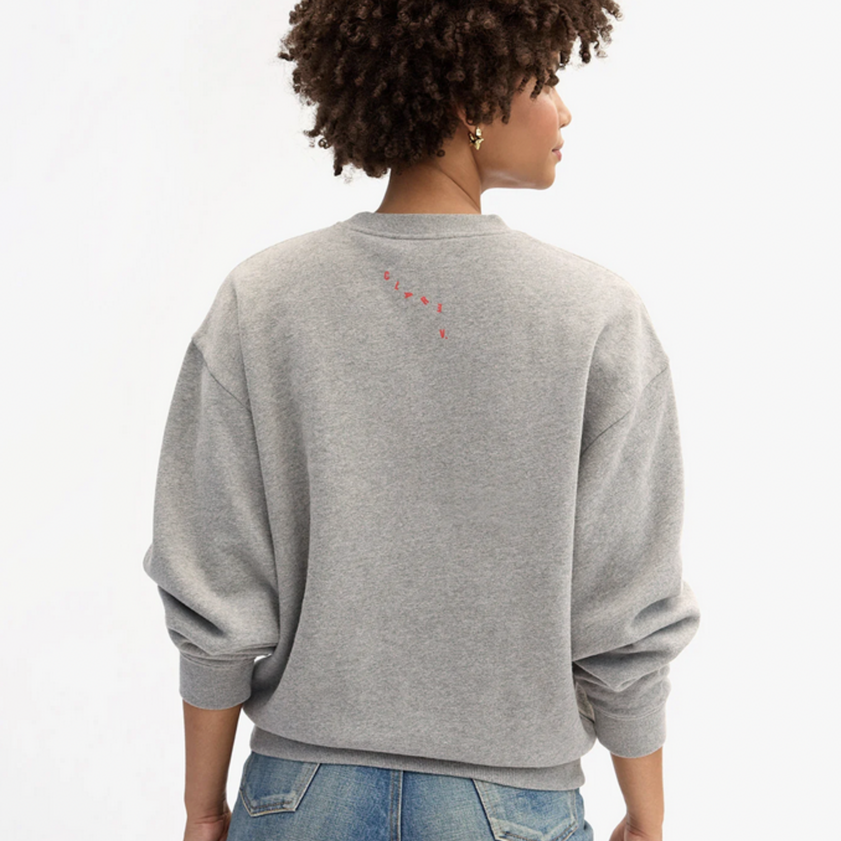 CLARE V. CLARE V. OVERSIZED SWEATSHIRT