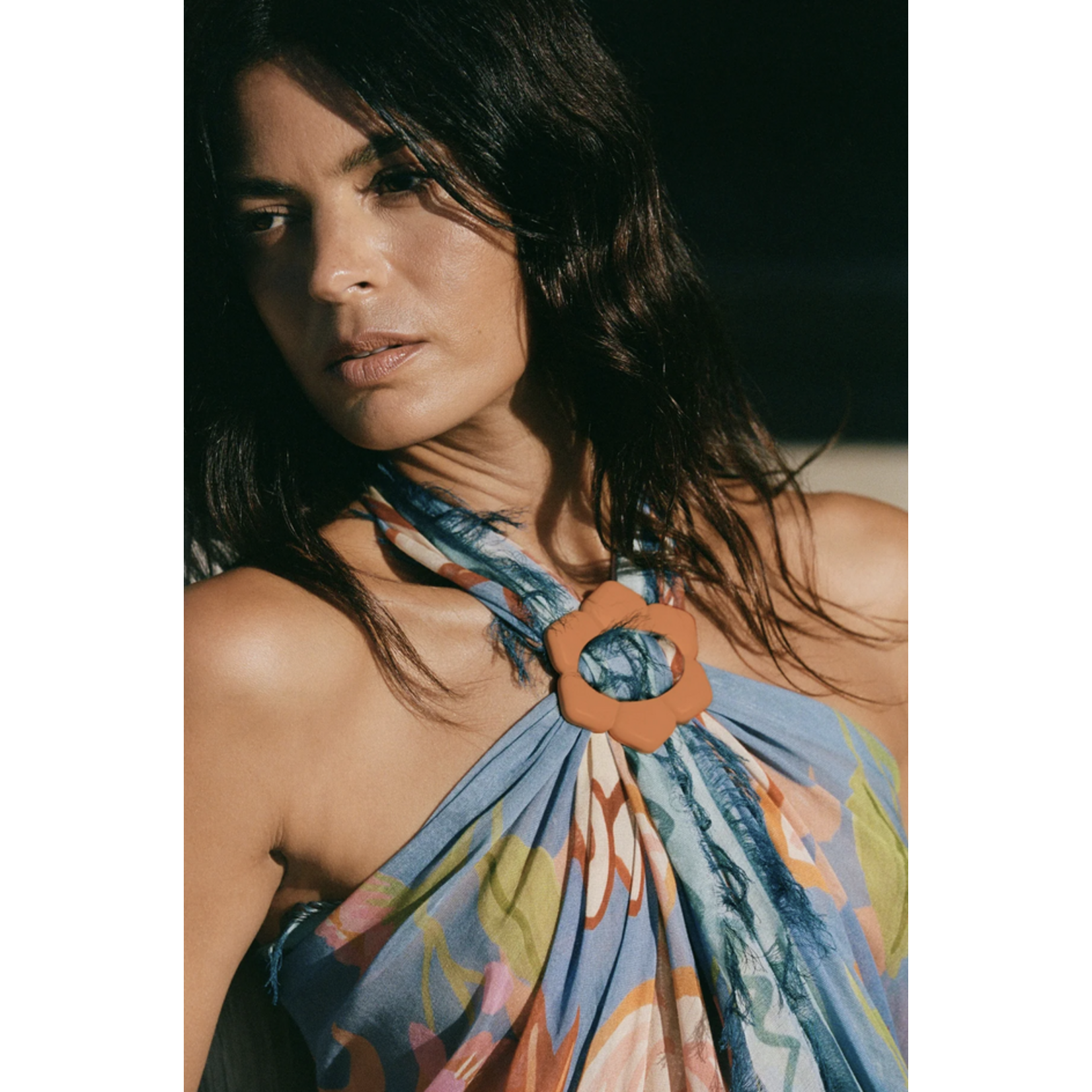 SPELL SPELL OCEANA TRAVEL SCARF
