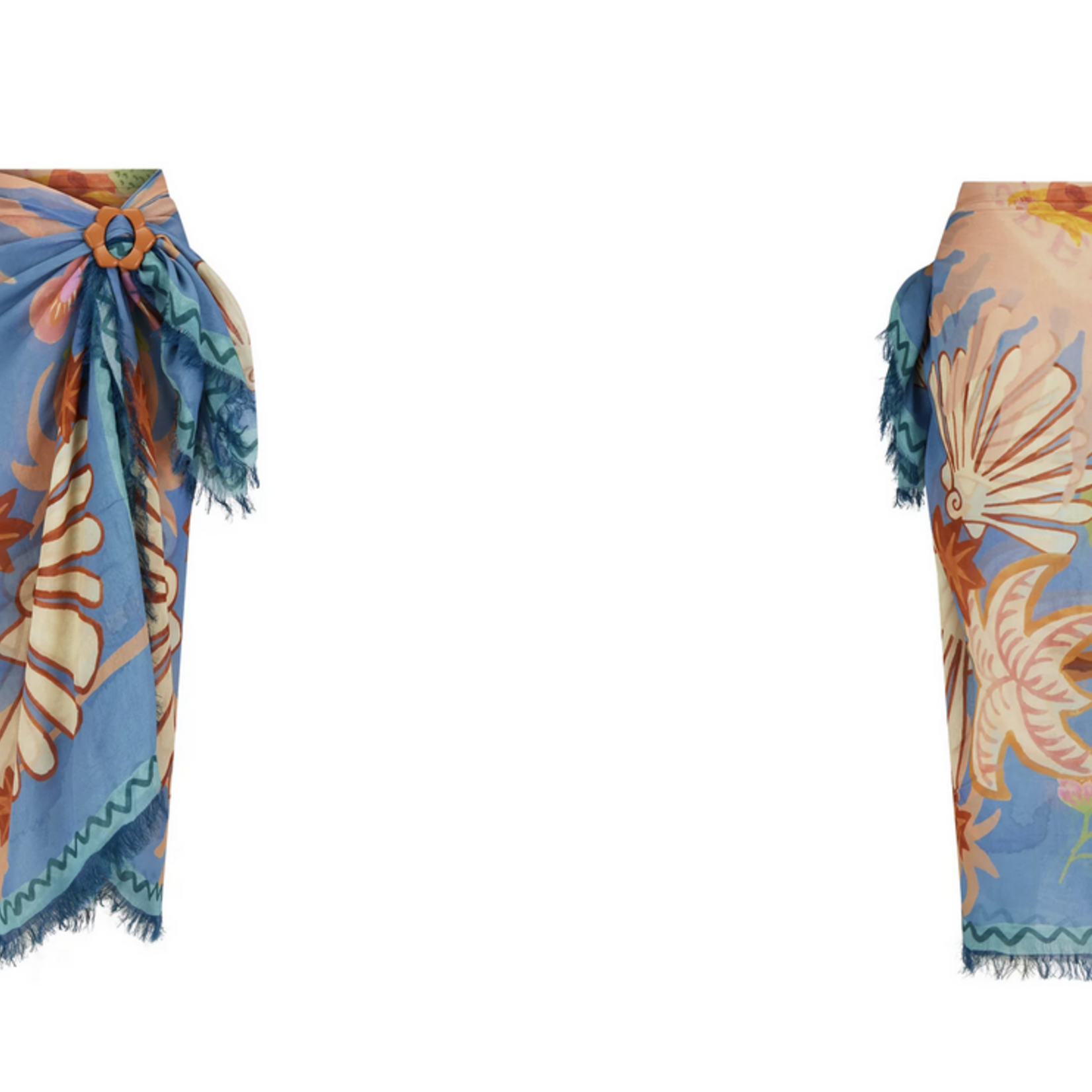 SPELL SPELL OCEANA TRAVEL SCARF