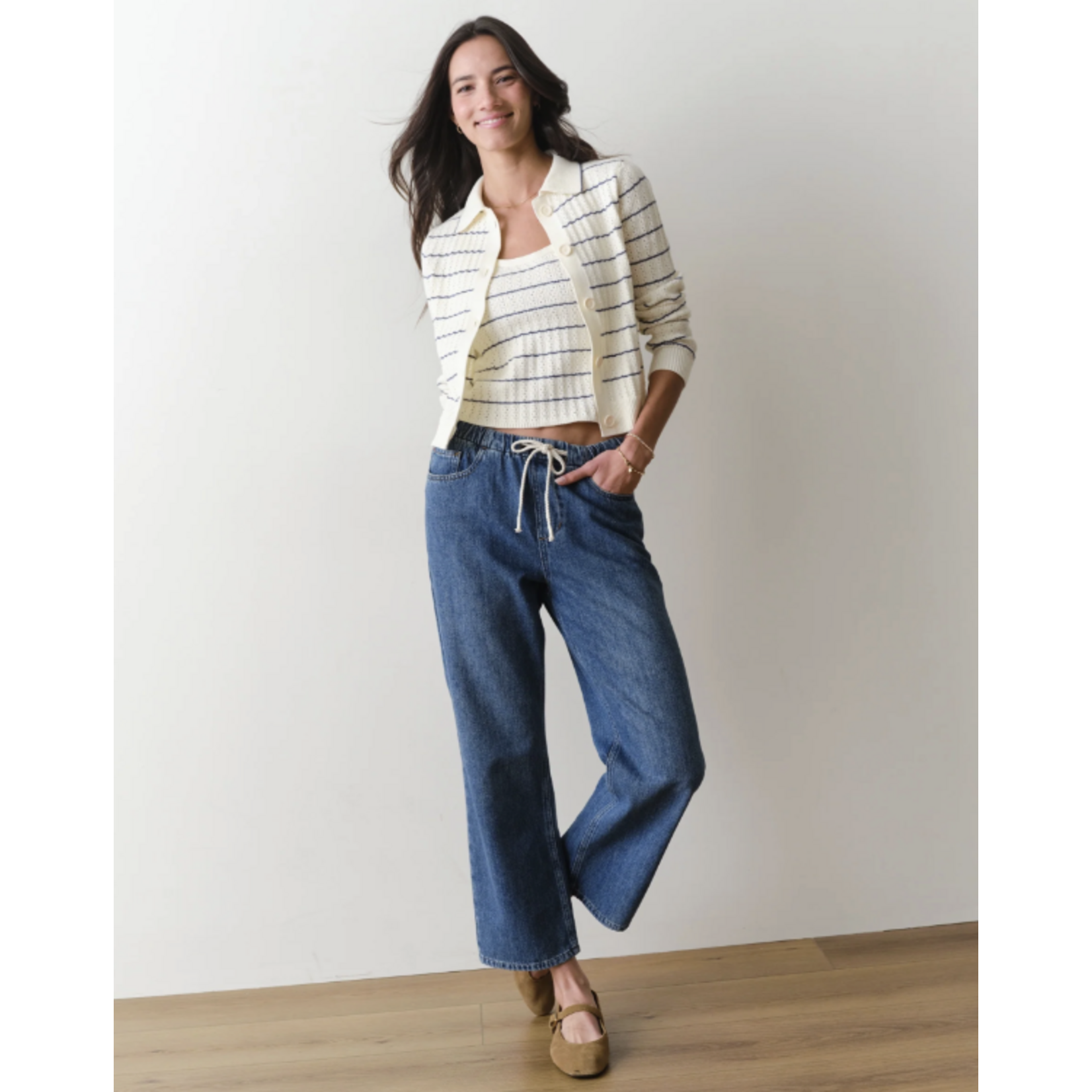 MARINE LAYER MARINE LAYER ELLA WIDE LEG PANT