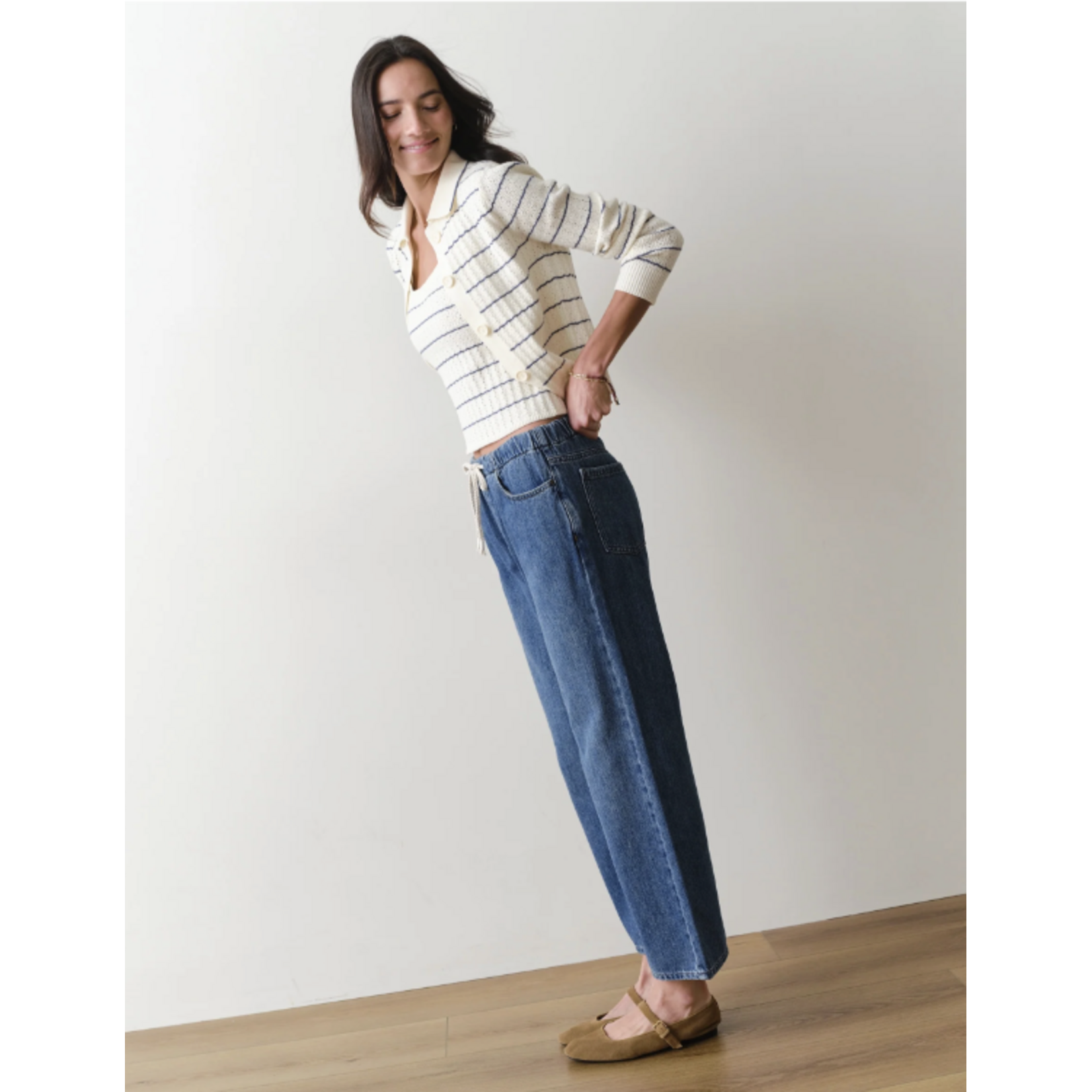 MARINE LAYER MARINE LAYER ELLA WIDE LEG PANT