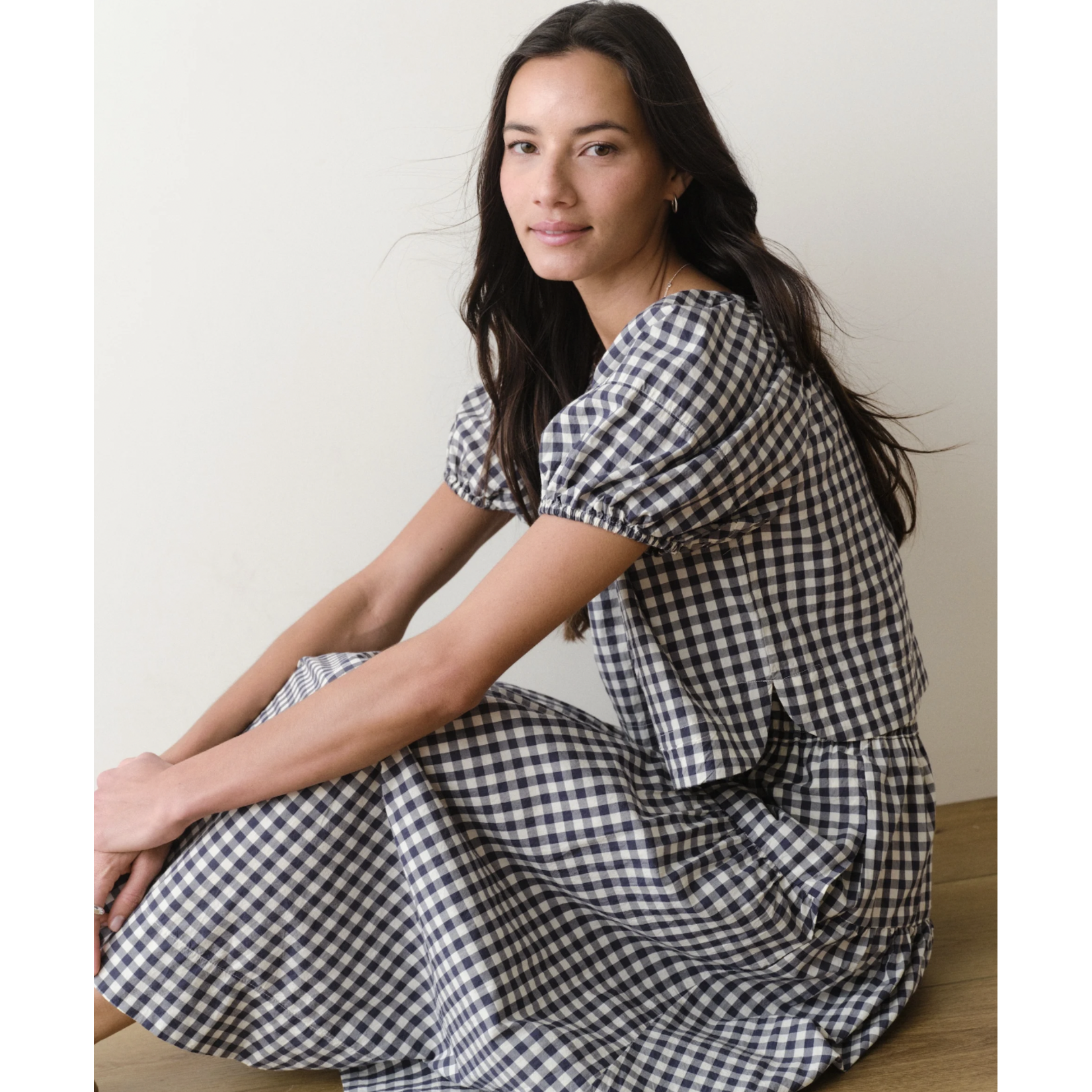 MARINE LAYER MARINE LAYER GIA POPLIN BLOUSE