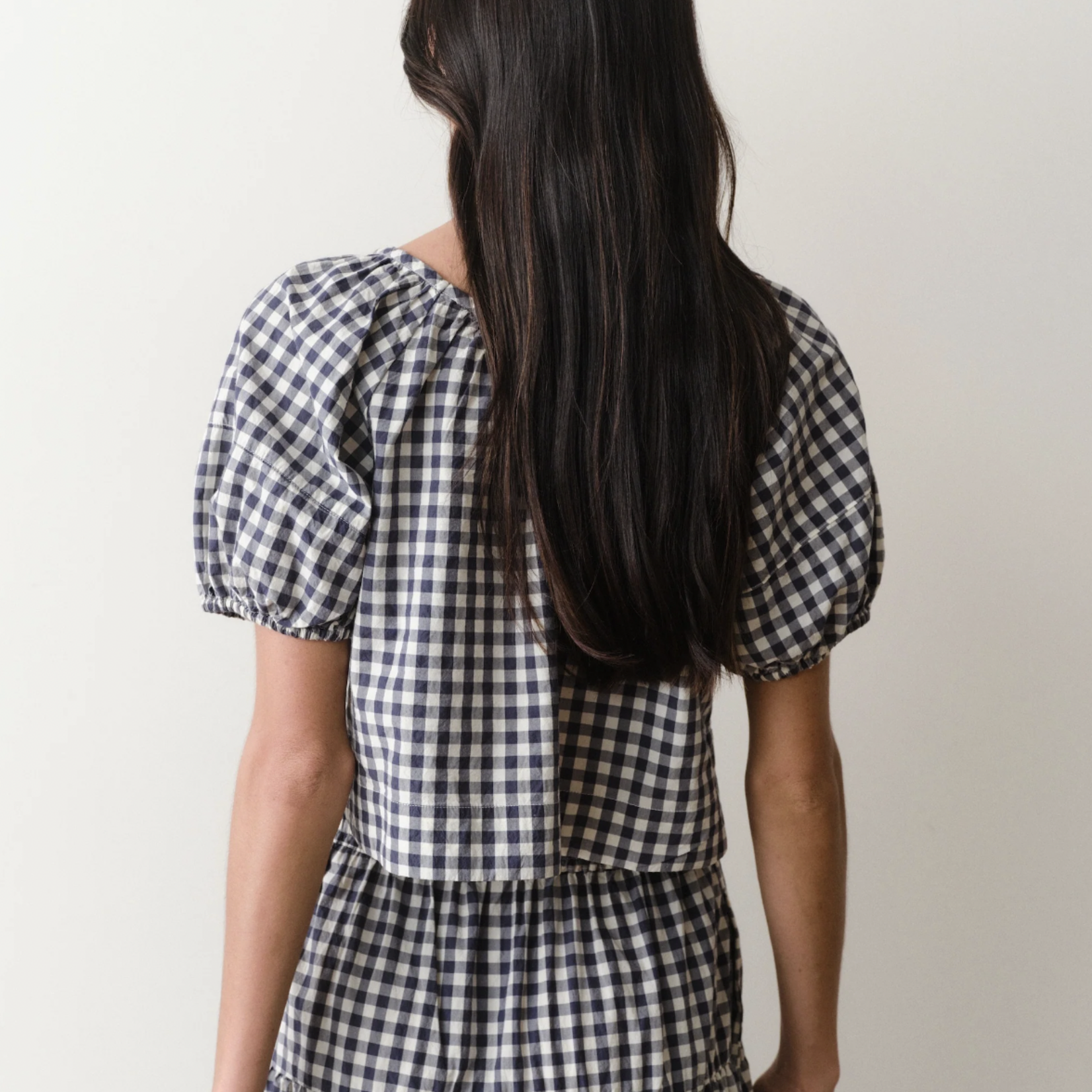 MARINE LAYER MARINE LAYER GIA POPLIN BLOUSE