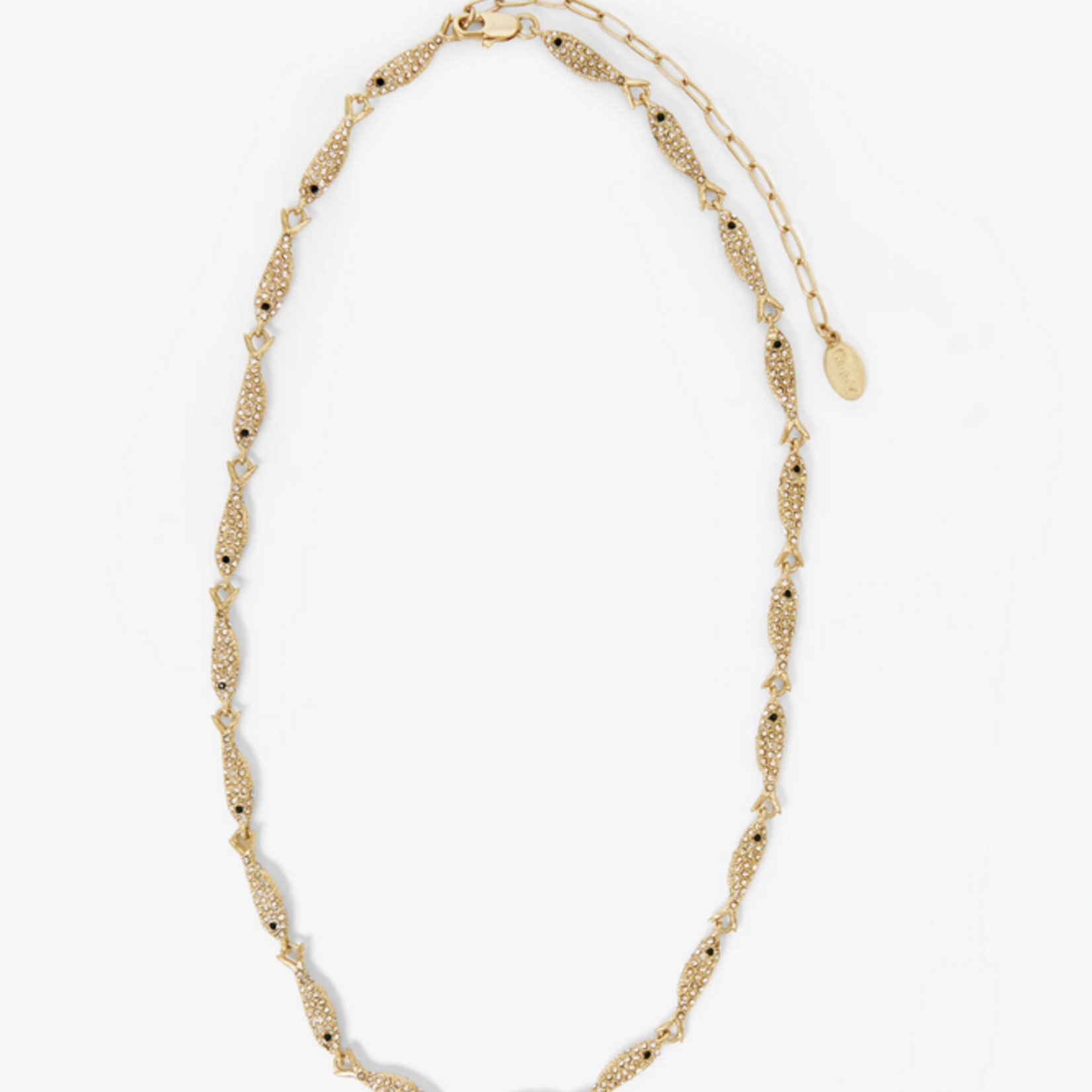 CLARE V. CLARE V. LE PAVE SARDINE CHAIN NECKLACE