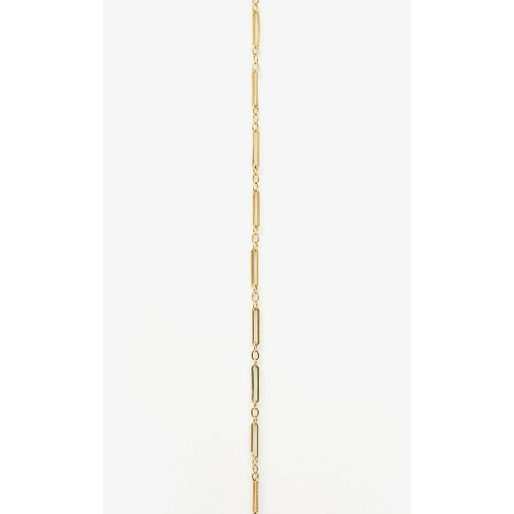 CLARE V. CLARE V. PAPERCLIP CHAIN NECKLACE