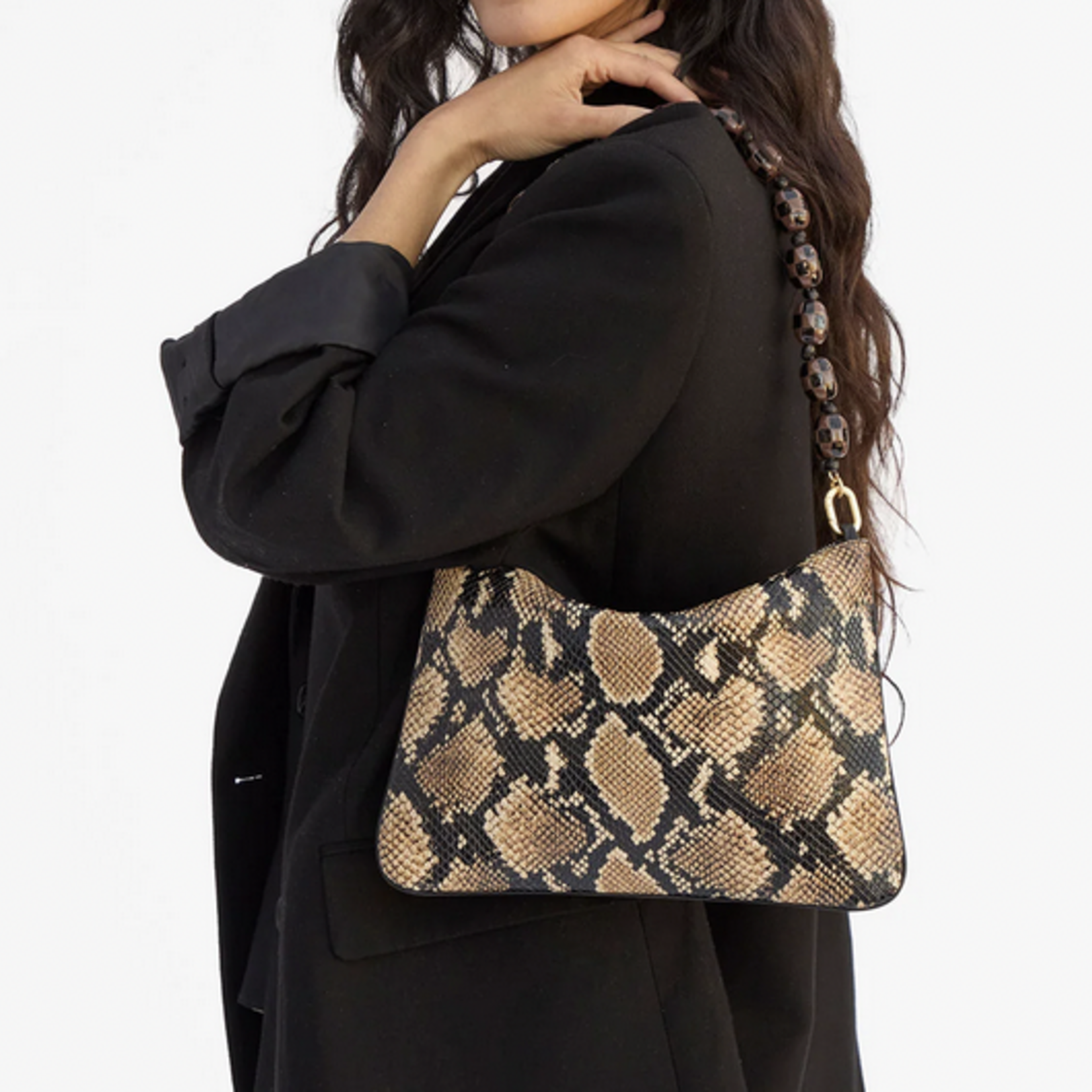 CLARE V. CLARE V. FLAT CLUTCH W/ TABS