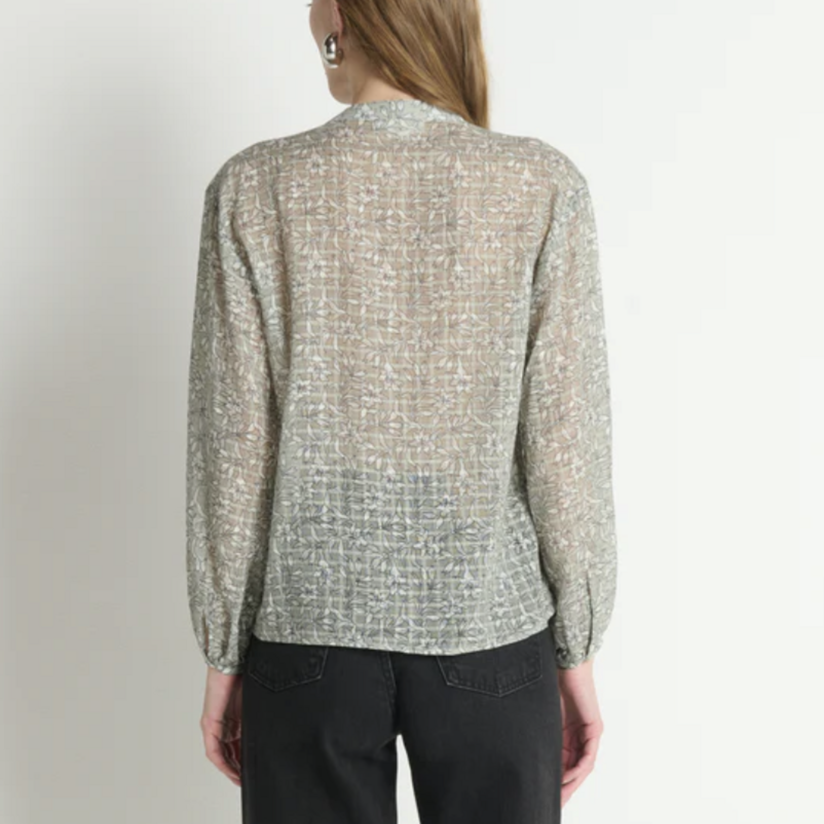 NATION LTD NATION VELLA PINTUCKED TOP