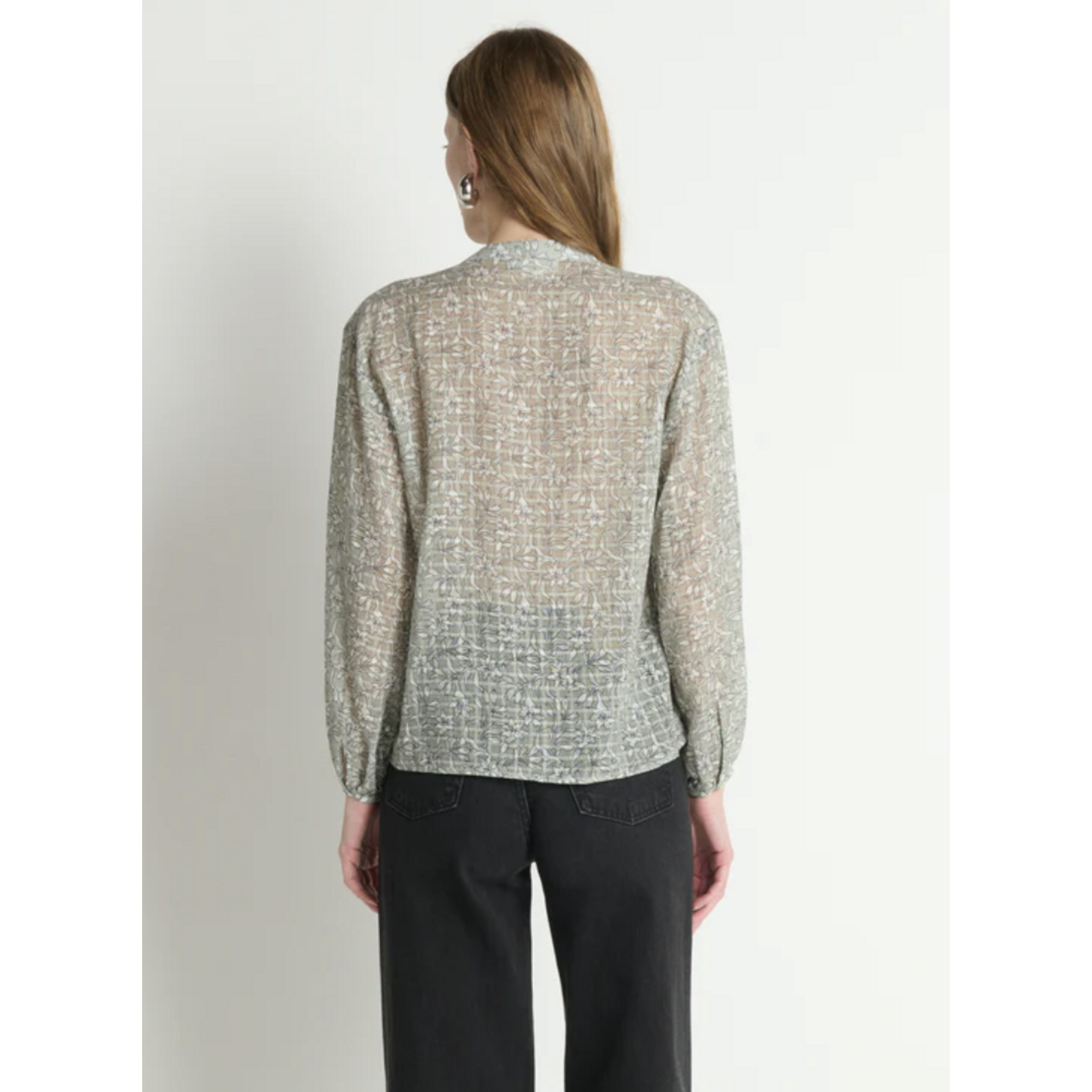 NATION LTD NATION VELLA PINTUCKED TOP